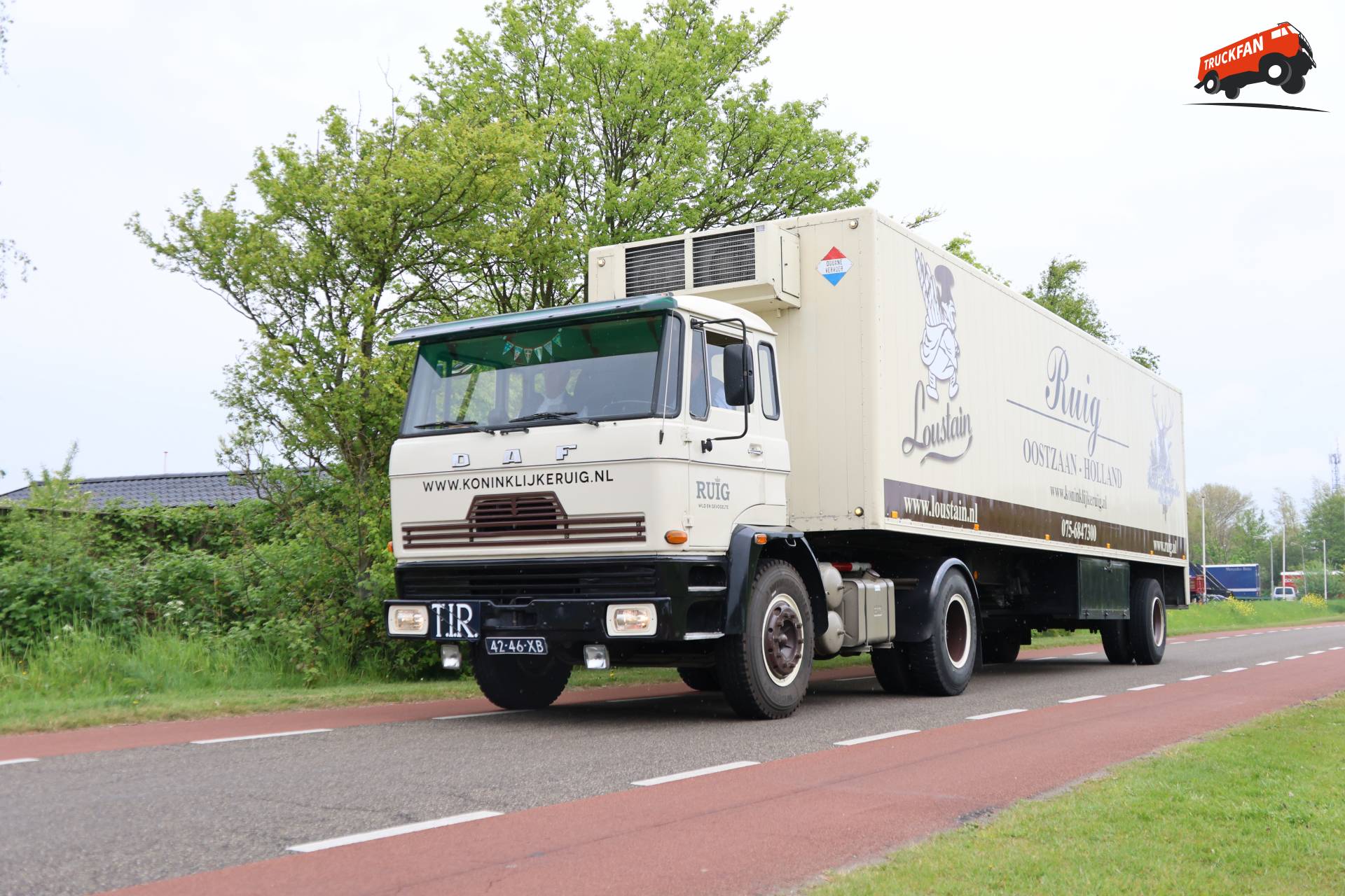 DAF 2000 vrachtwagen van Ruig op 3 mei 2026