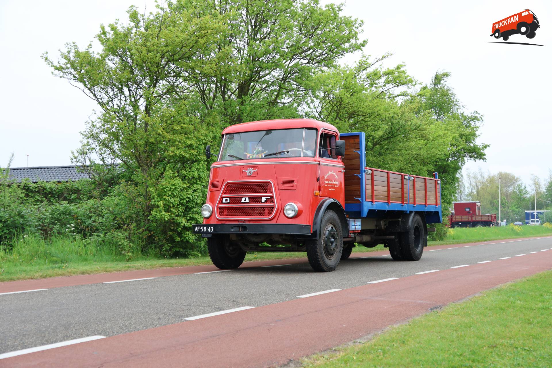 DAF A1600 truck owned by vd Molen