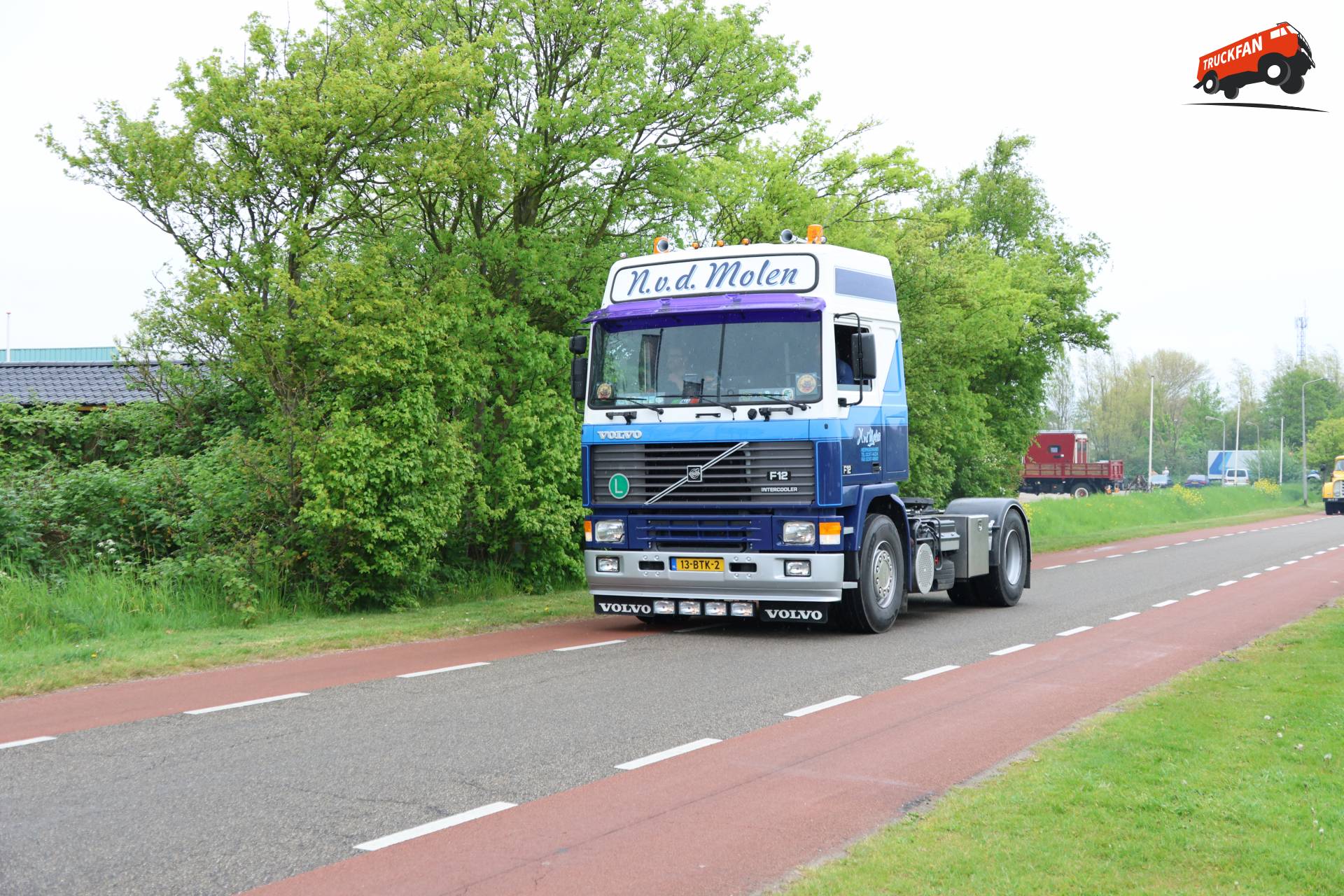 Volvo F12 truck owned by N vd Molen