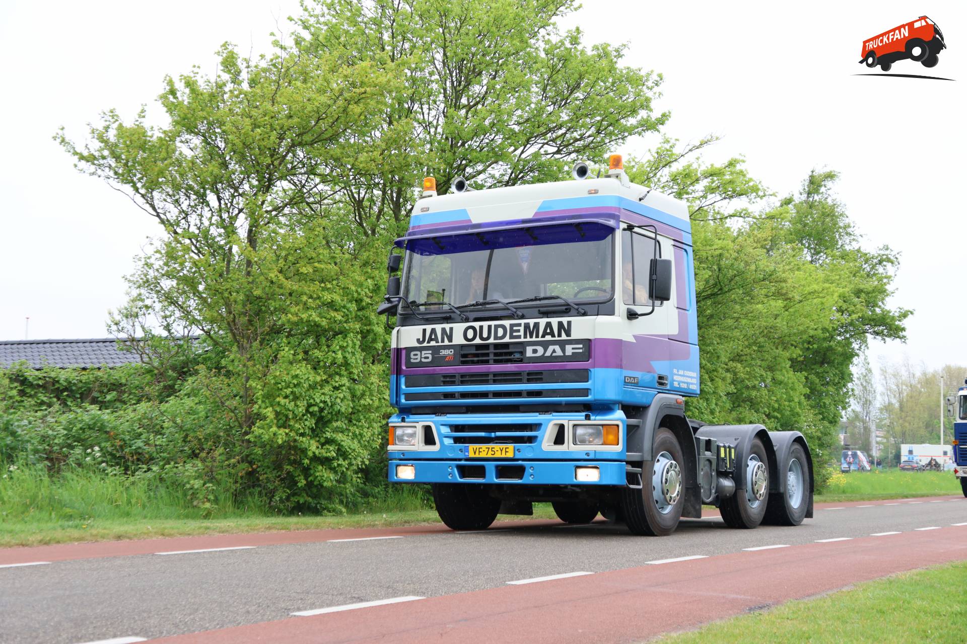 DAF 95 truck on 3 May 2026