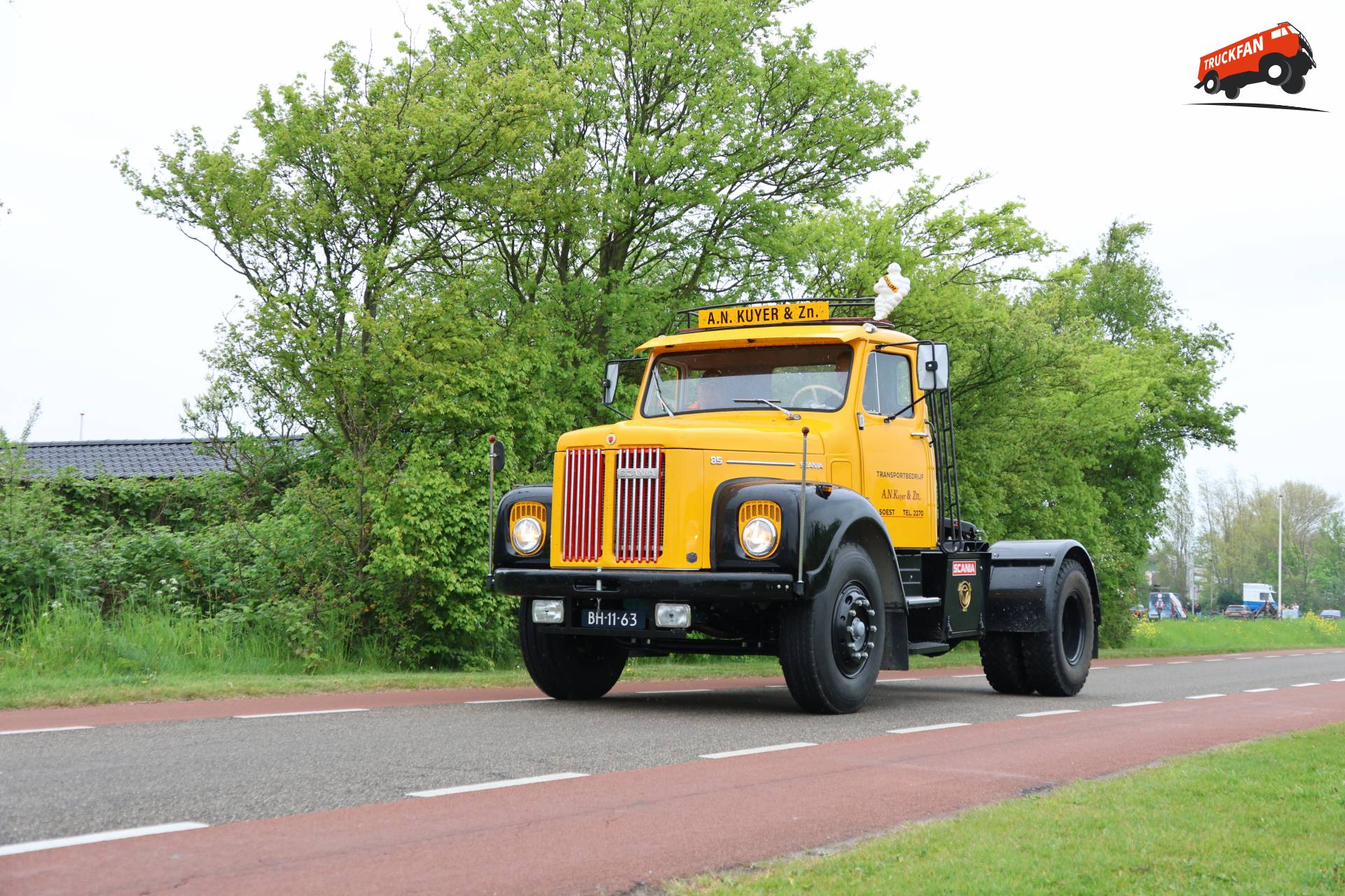 Scania L85 truck owned by A N Kuyer
