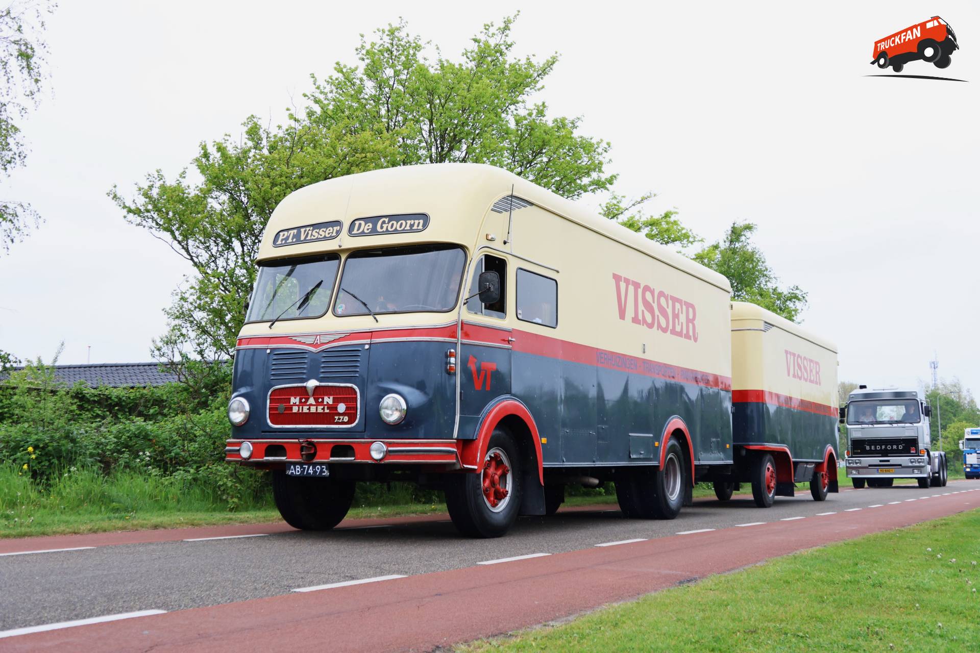 MAN 770 truck owned by Peter Visser