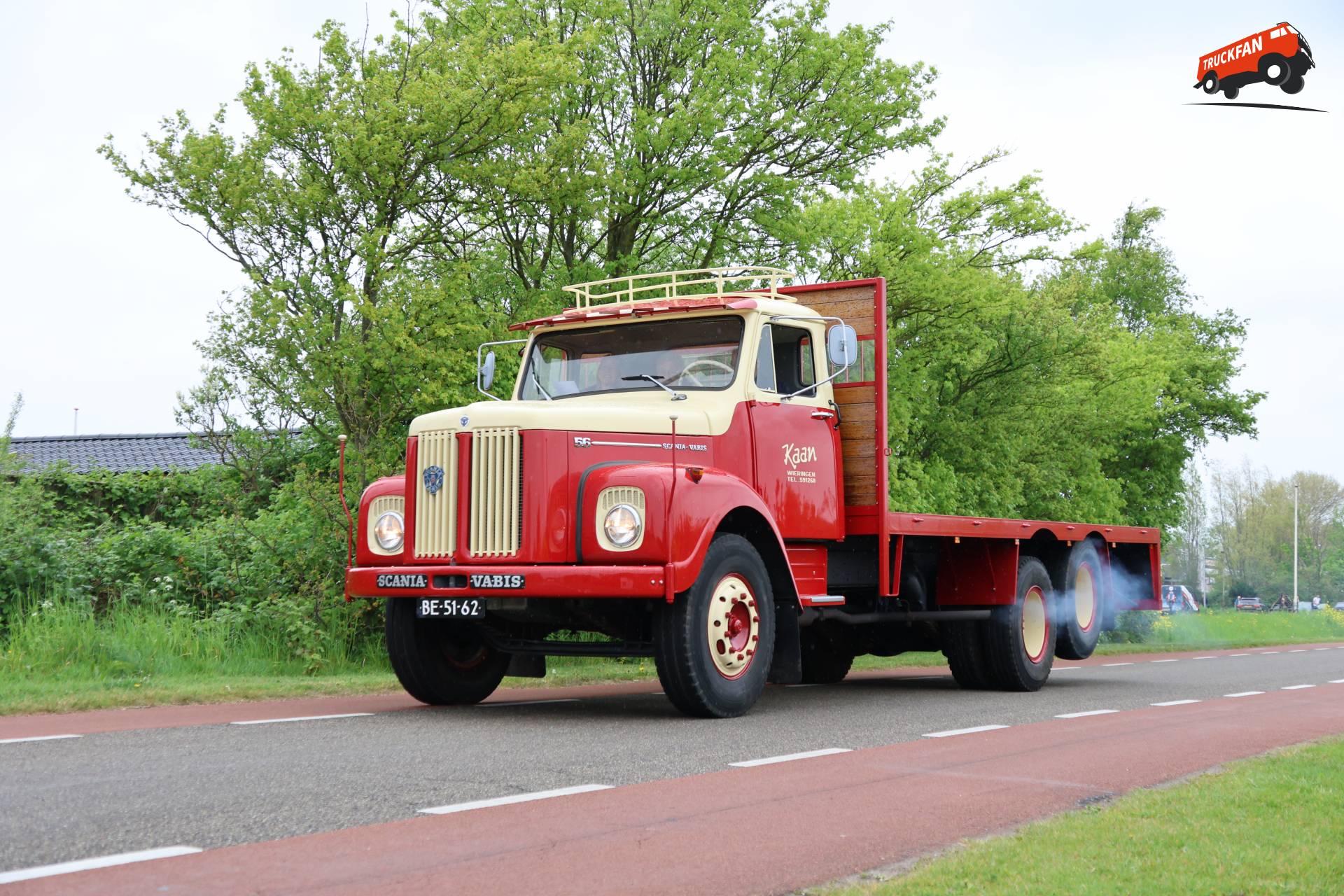 Scania-Vabis L56 truck by Kaan Transport B.V.