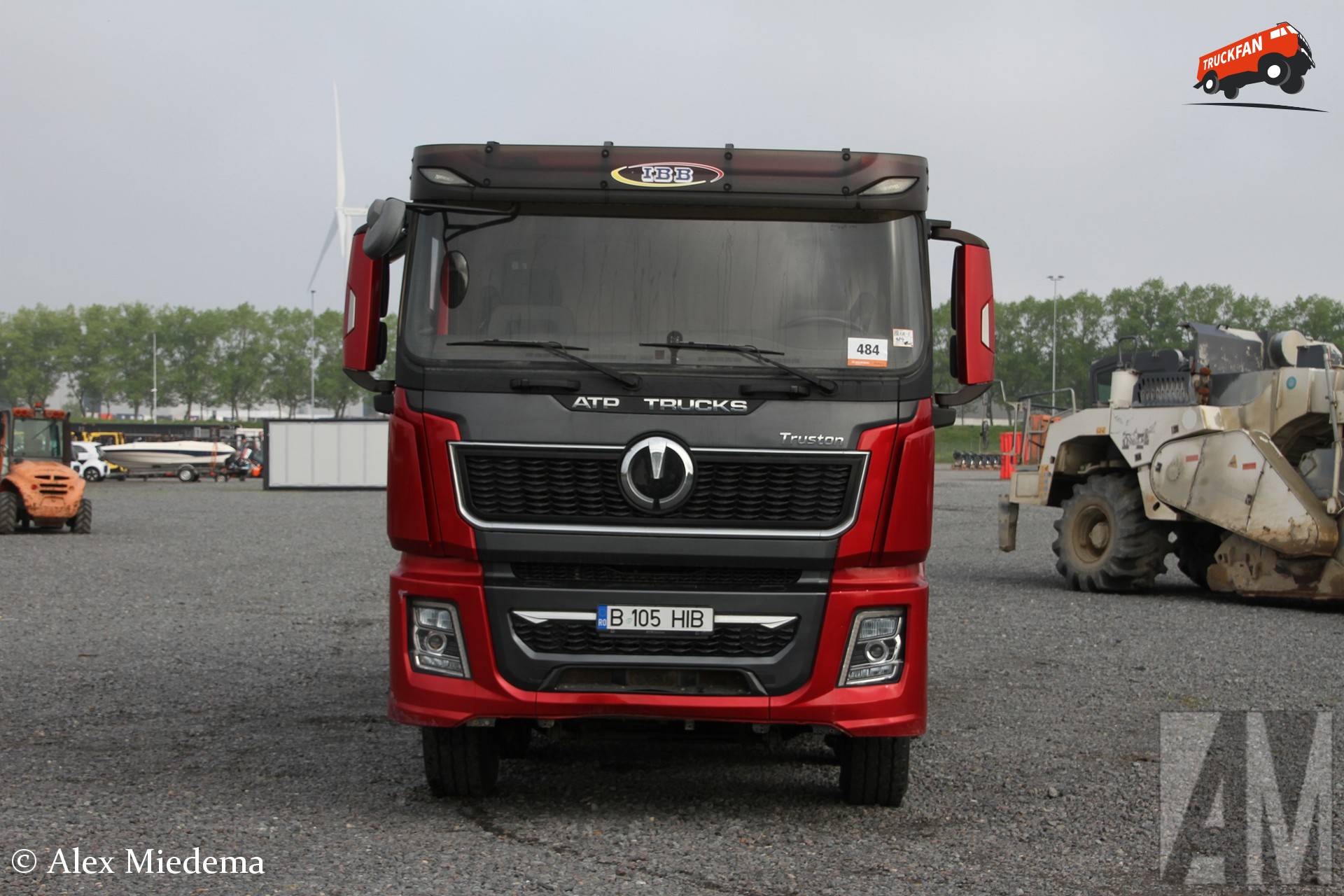 ATP Truston vrachtwagen model 2023 in Moerdijk