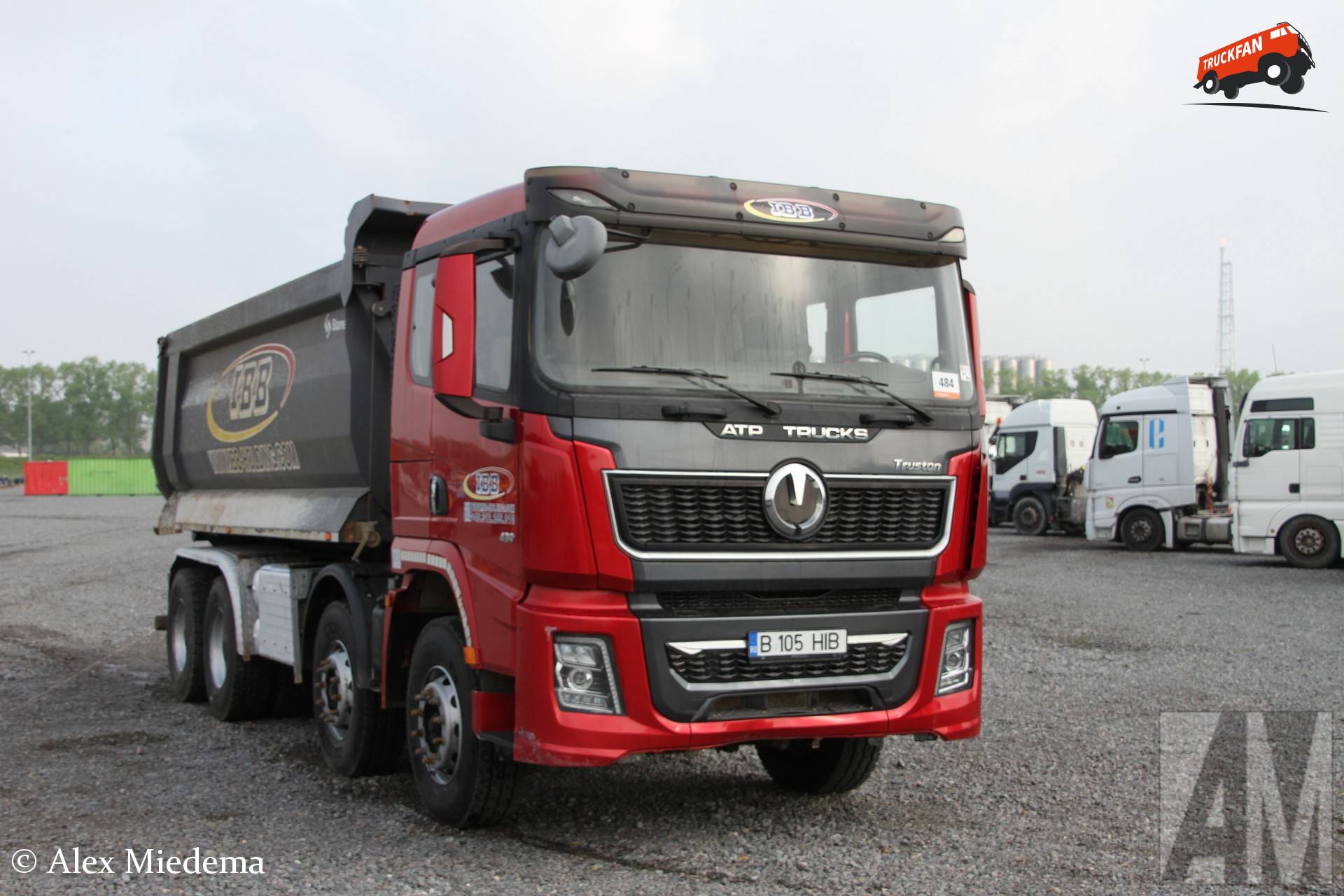 ATP Trucks Truston vrachtwagen in Moerdijk