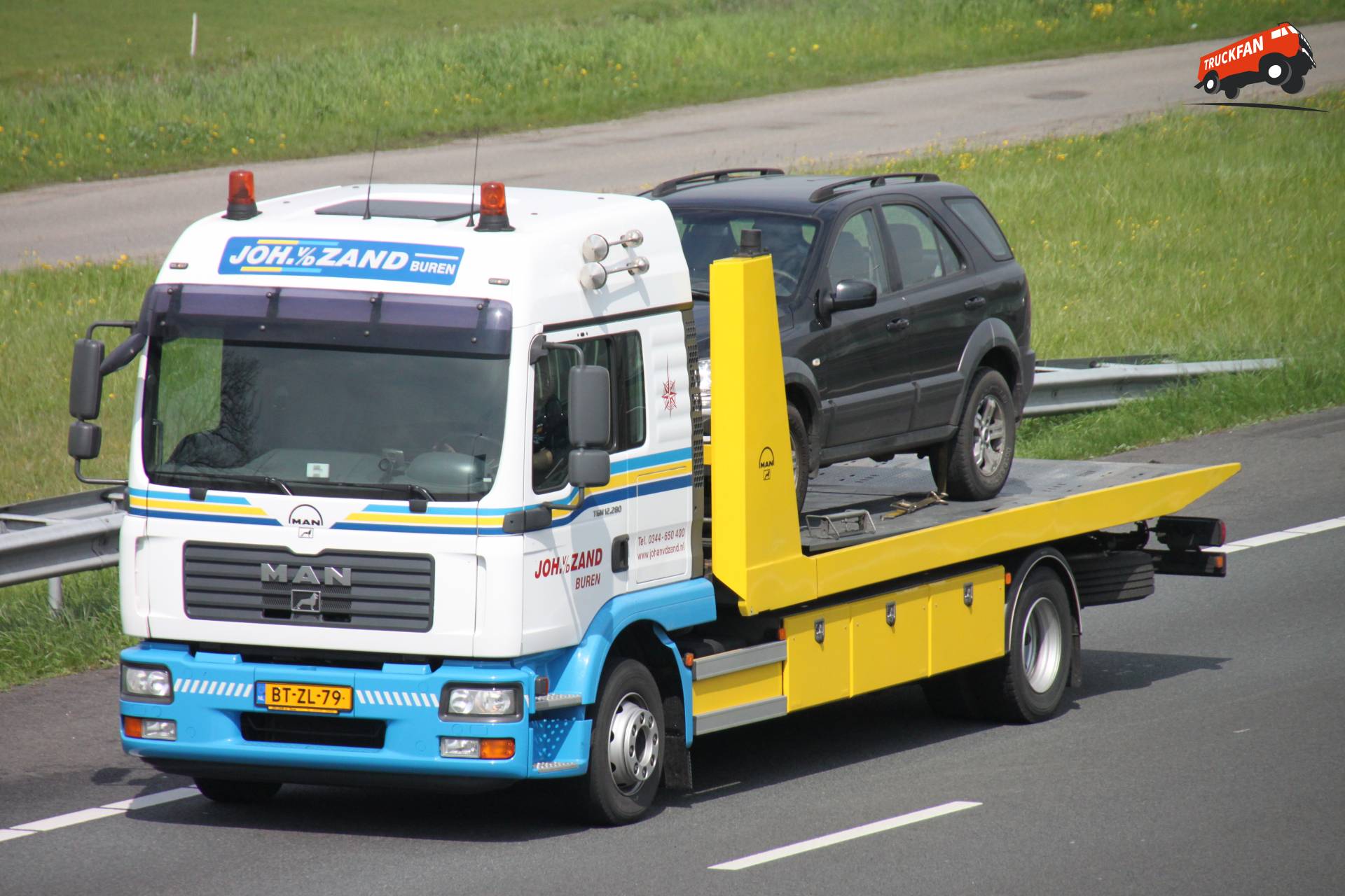 MAN TGM truck at Joh vd Zand