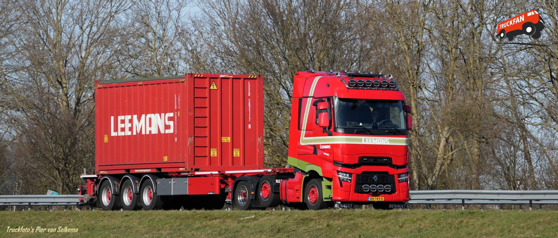 Renault vrachtwagen Leemans Transport