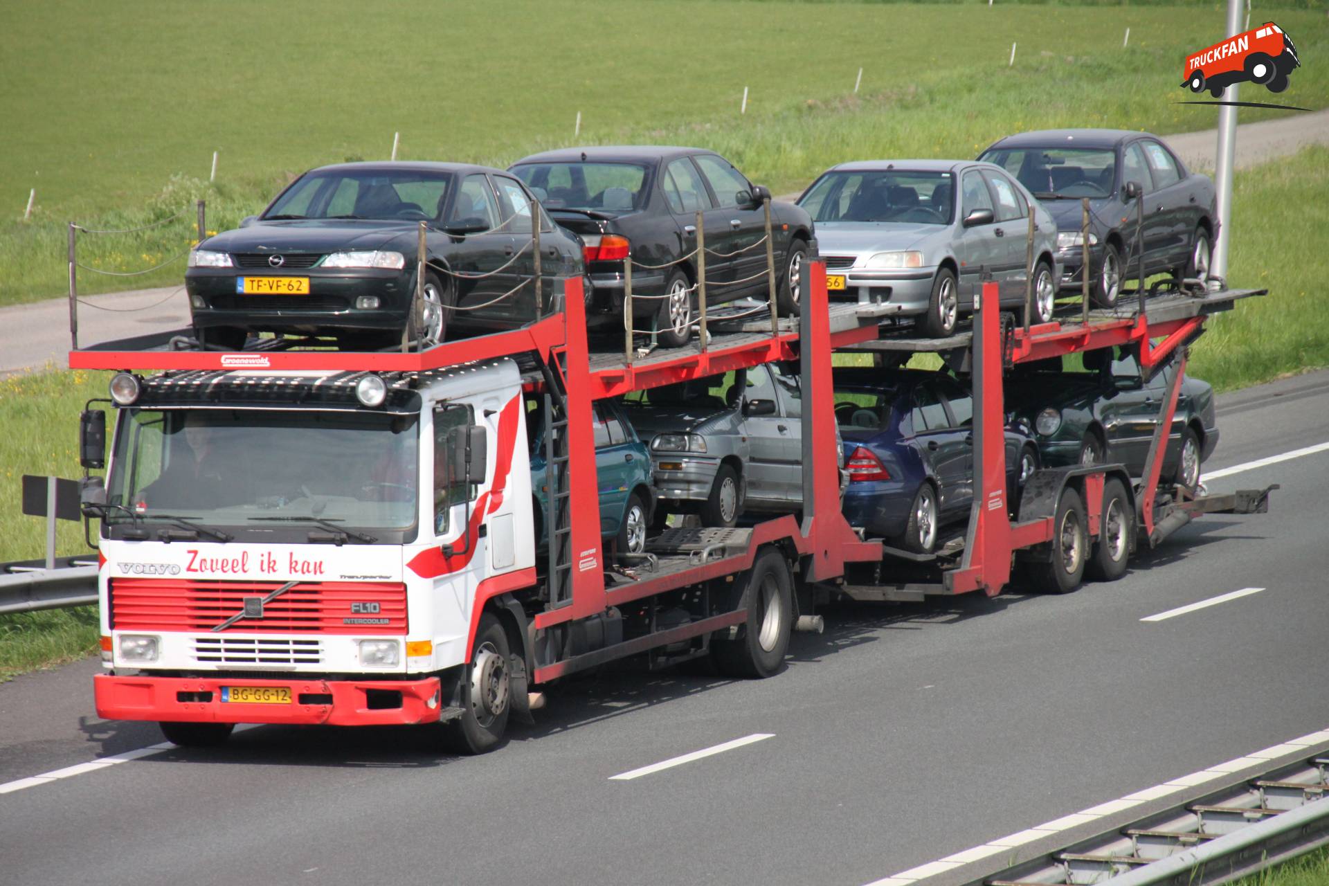 Volvo FL10 vrachtwagen van Breedijk Transport BV