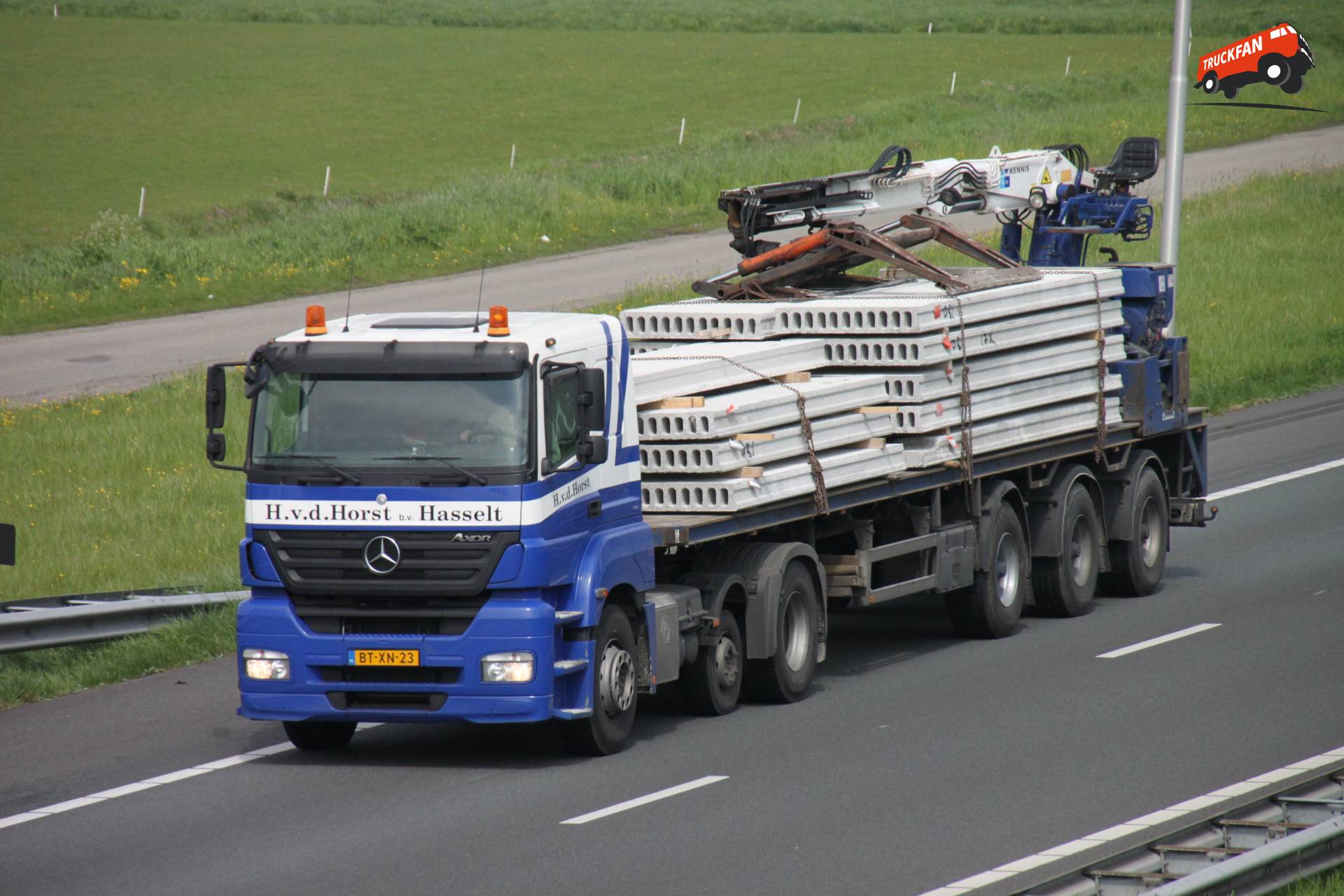 Mercedes-Benz Axor truck by vd Horst