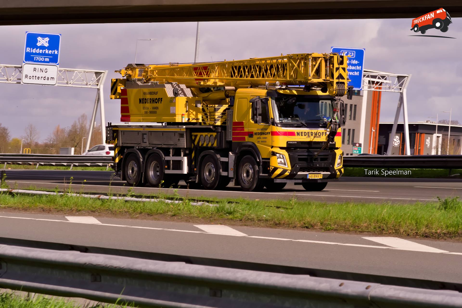Volvo FMX 2nd Gen vrachtwagen met wagennummer 68-BNV-9