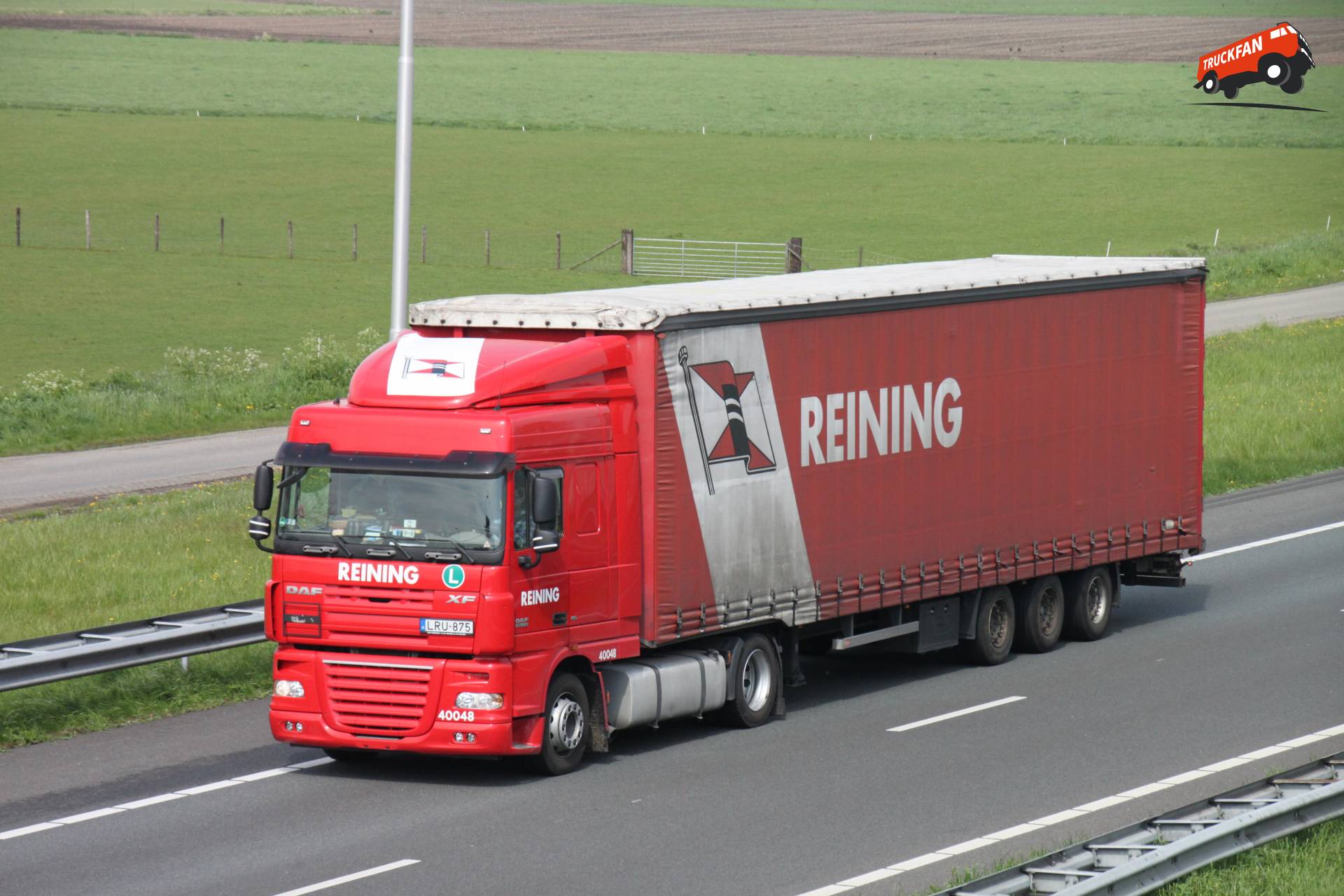 DAF XF105 truck by Reining Transport