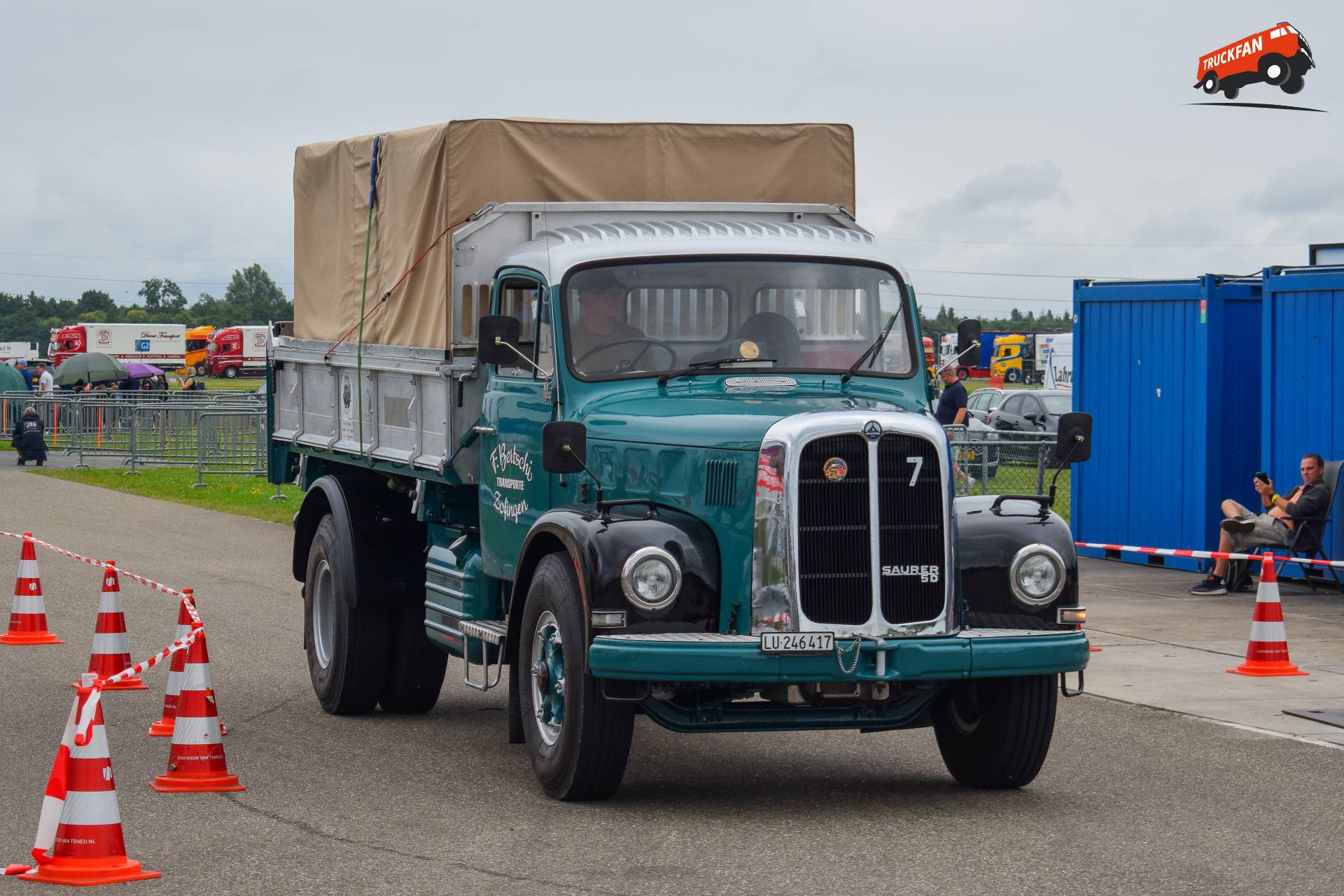 Saurer D5 F. Bertschi Transporte Zofingen CH