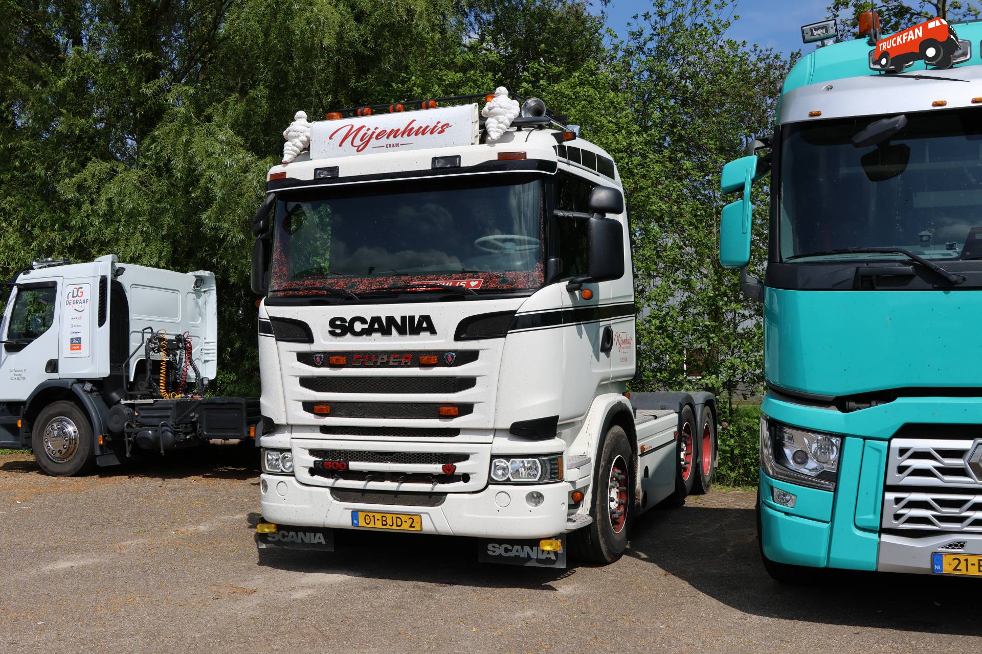 Scania R500 vrachtwagen van Nijenhuis