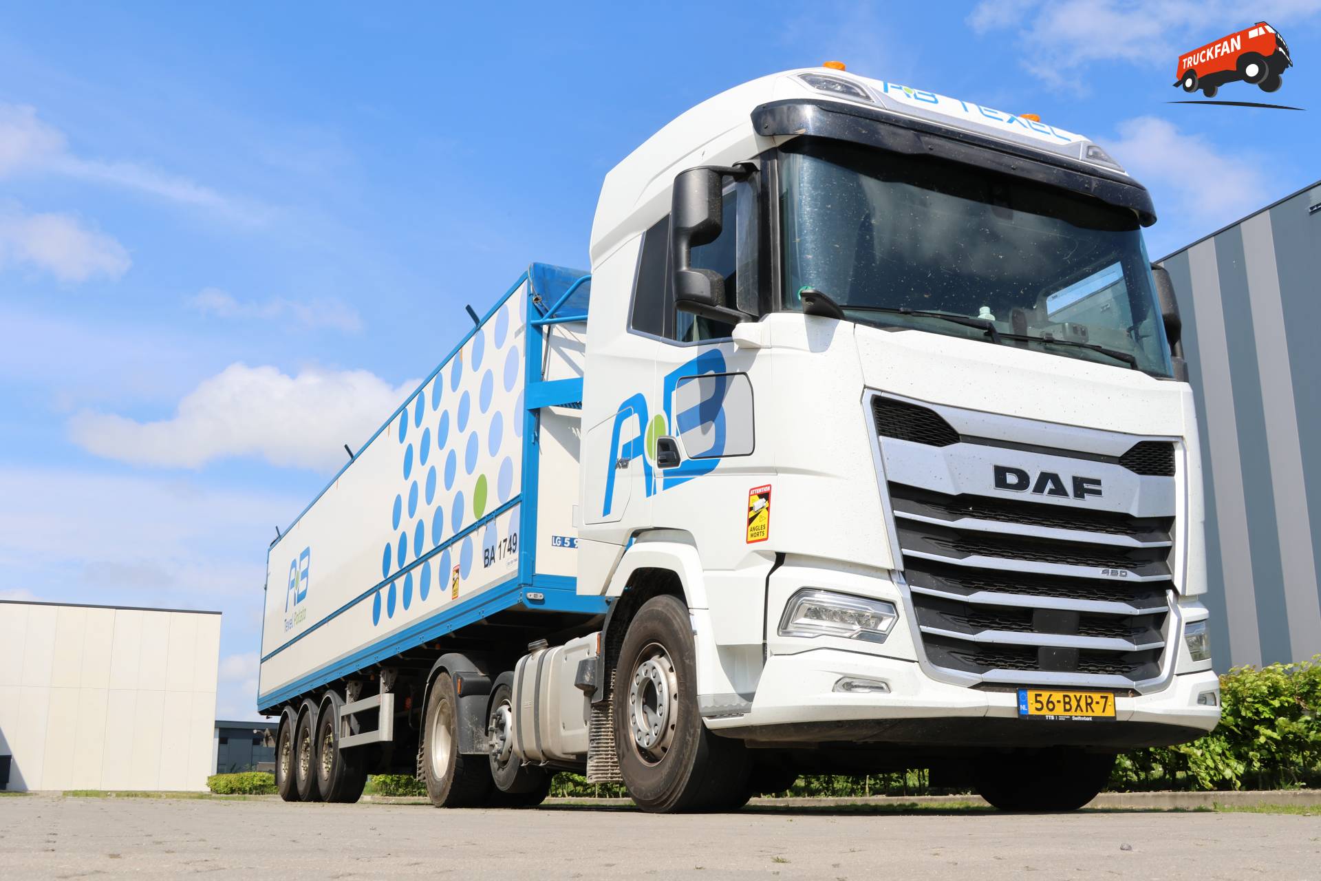 DAF XG truck at AB Texel