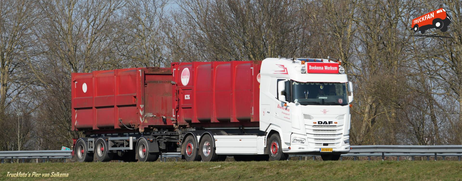 DAF XG truck bij Boekema Workum
