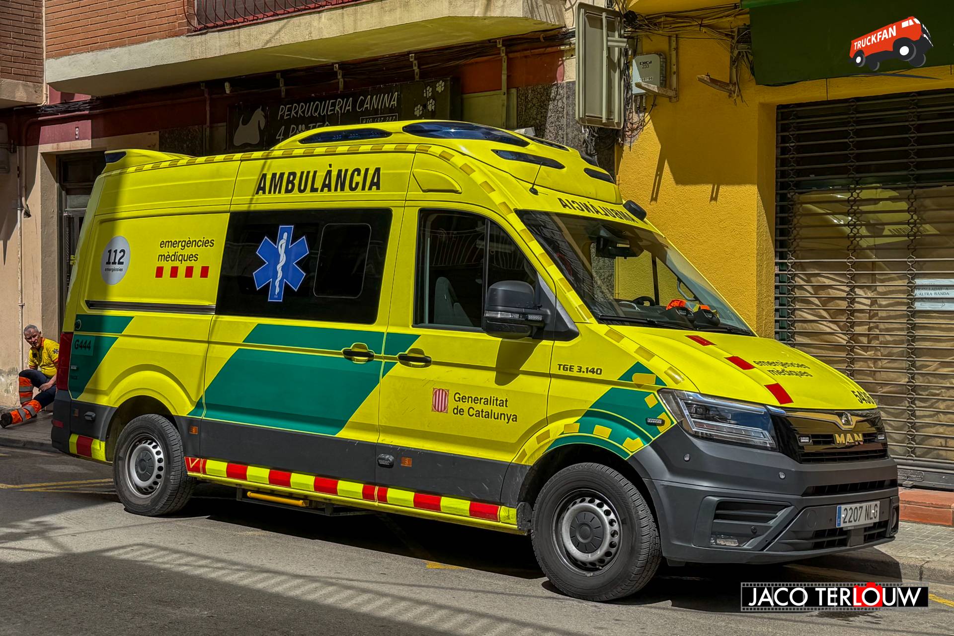 MAN TGE ambulance van lokale dienst Malgrat de Mar