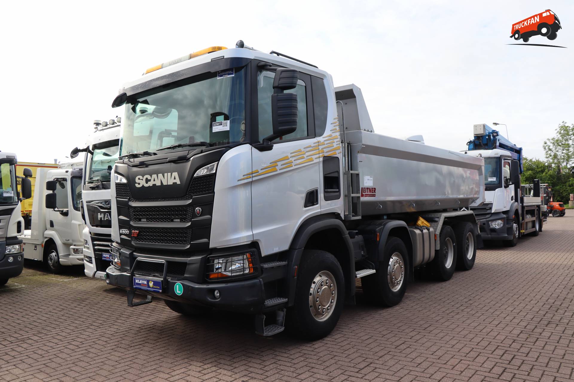Scania R500 XT met Leitner opbouw bij Kleyn Trucks