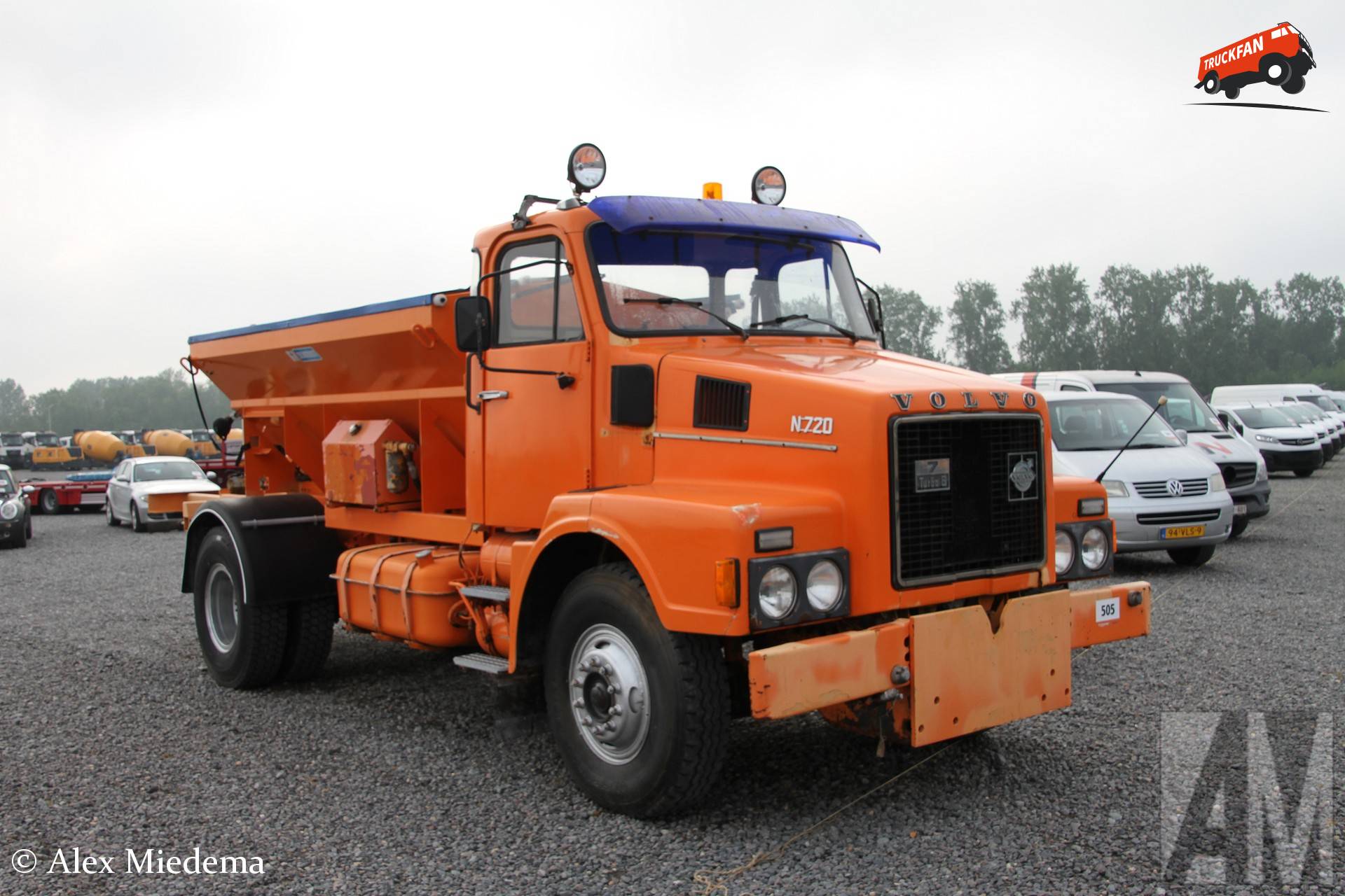 Volvo N720 vrachtwagen geregistreerd in Noorwegen