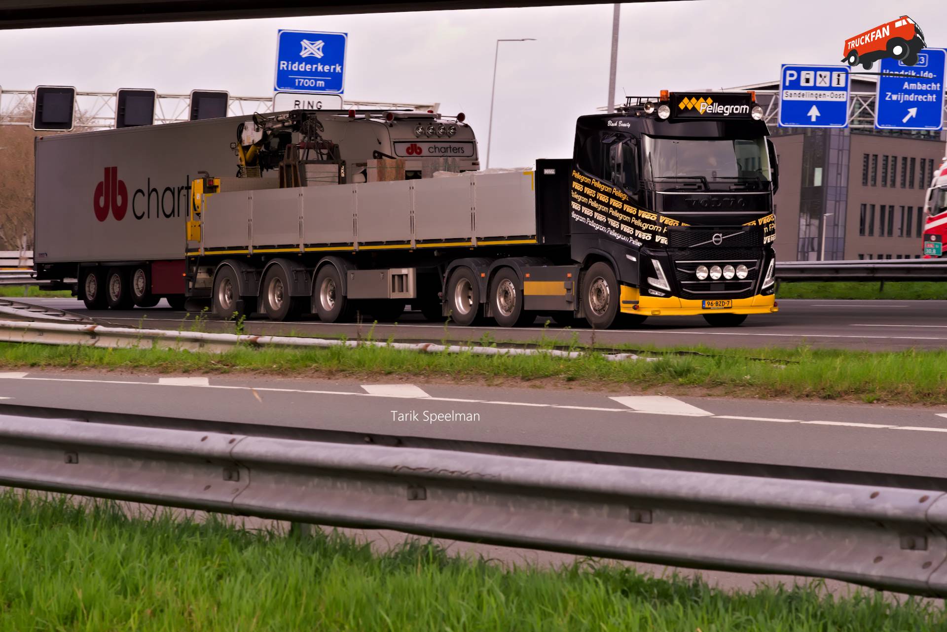 Volvo FH 5th Gen vrachtwagen met kenteken 96-BZD-7