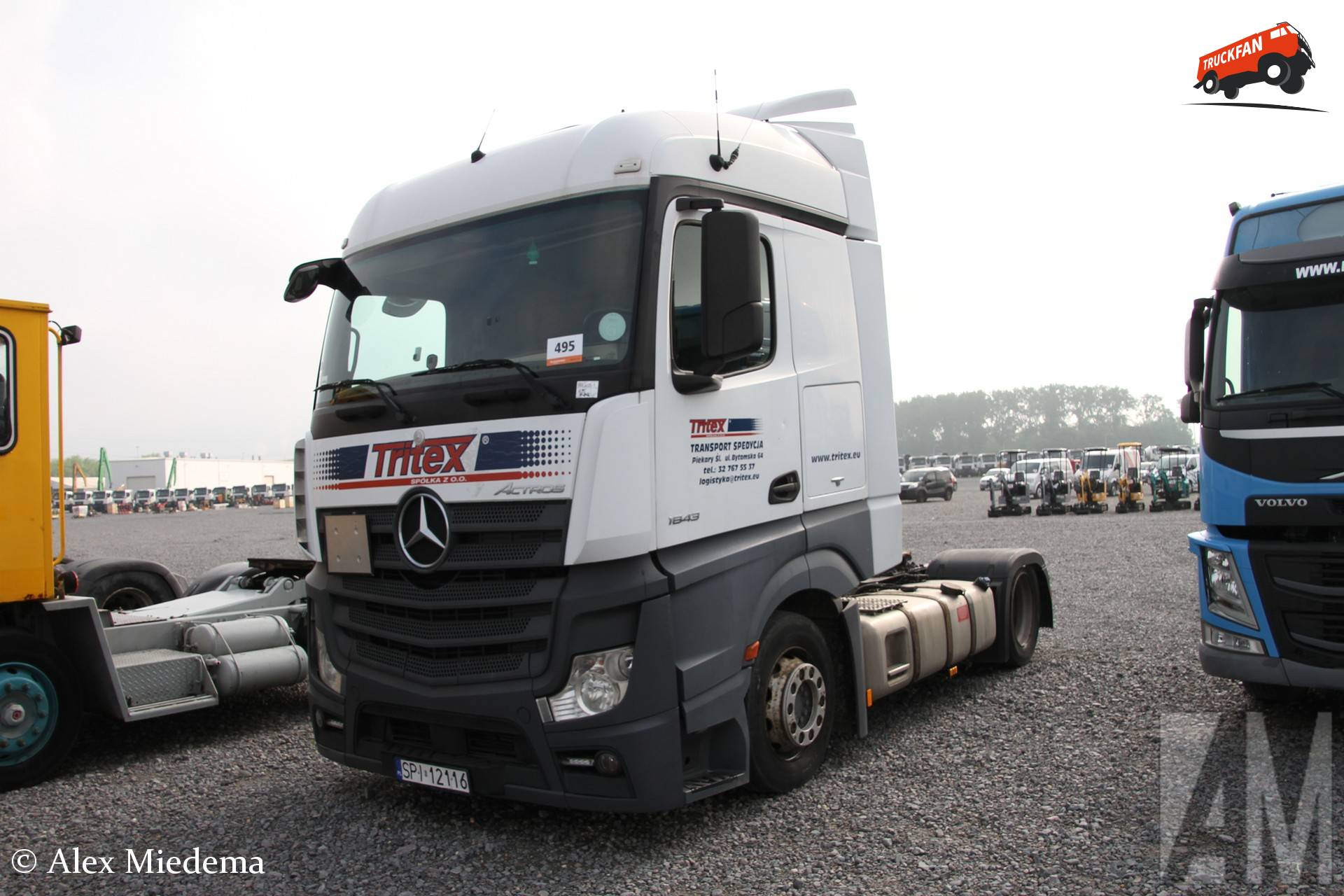 Mercedes-Benz Actros 1843 truck op Benelux veiling