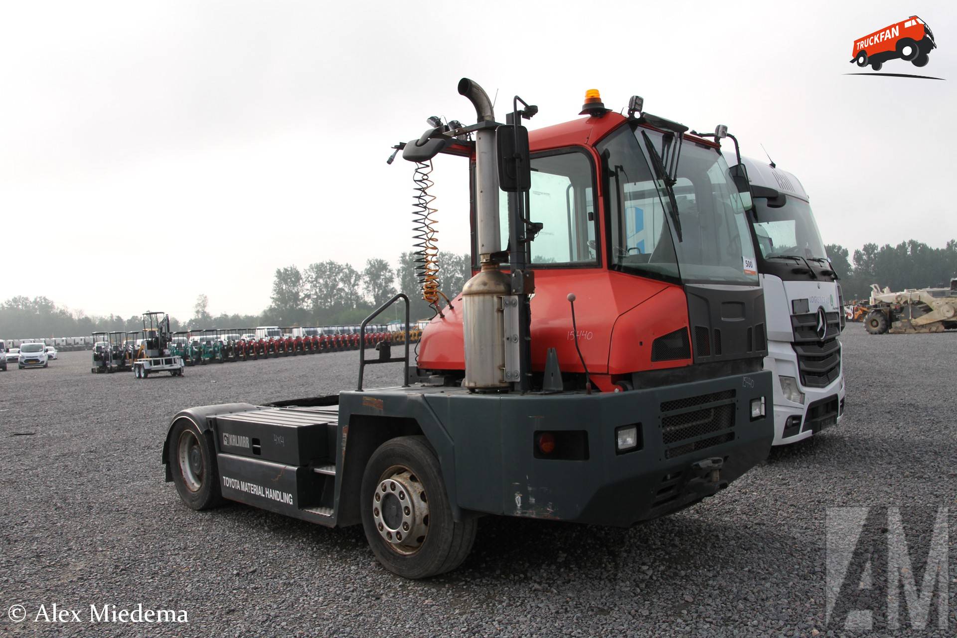 Kalmar terminaltrekker model TRL618iB in Moerdijk