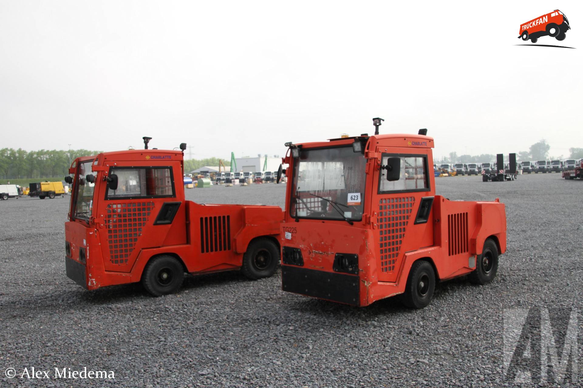 Charlatte TG225 baggage tractors from 2017 and 2018