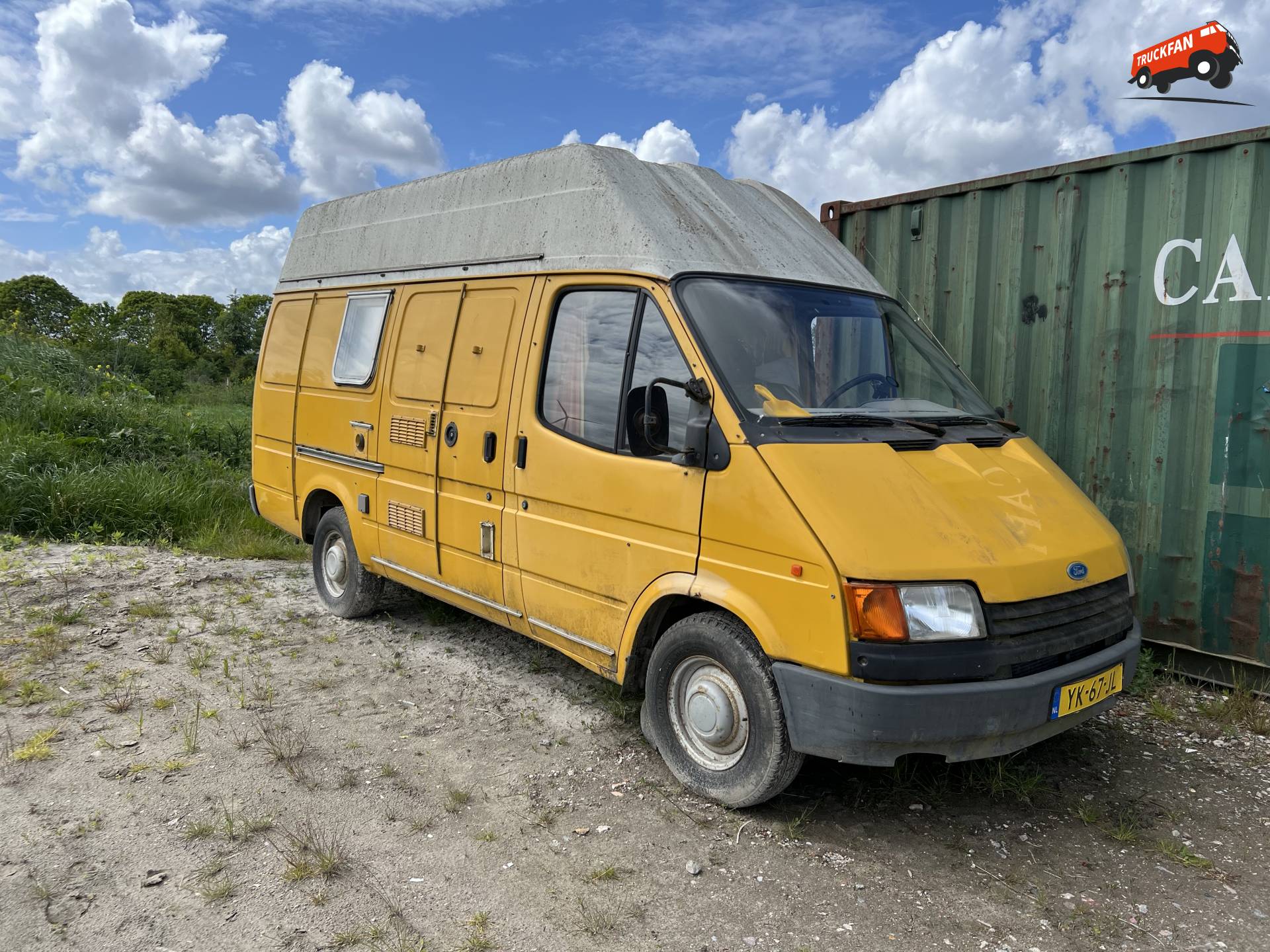 Ford Transit met unieke opbouw