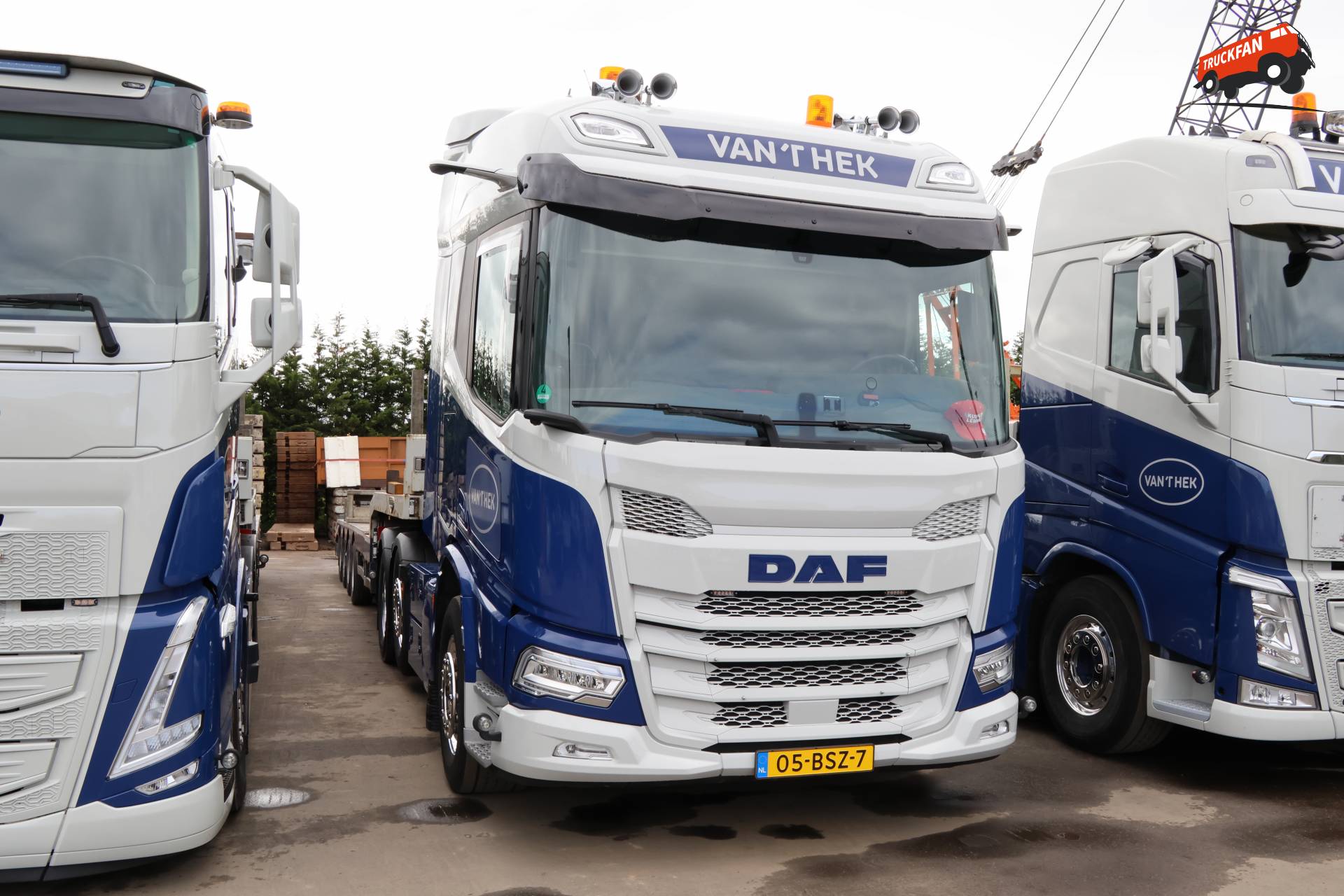 DAF XD vrachtwagen bij open dag van van 't Hek