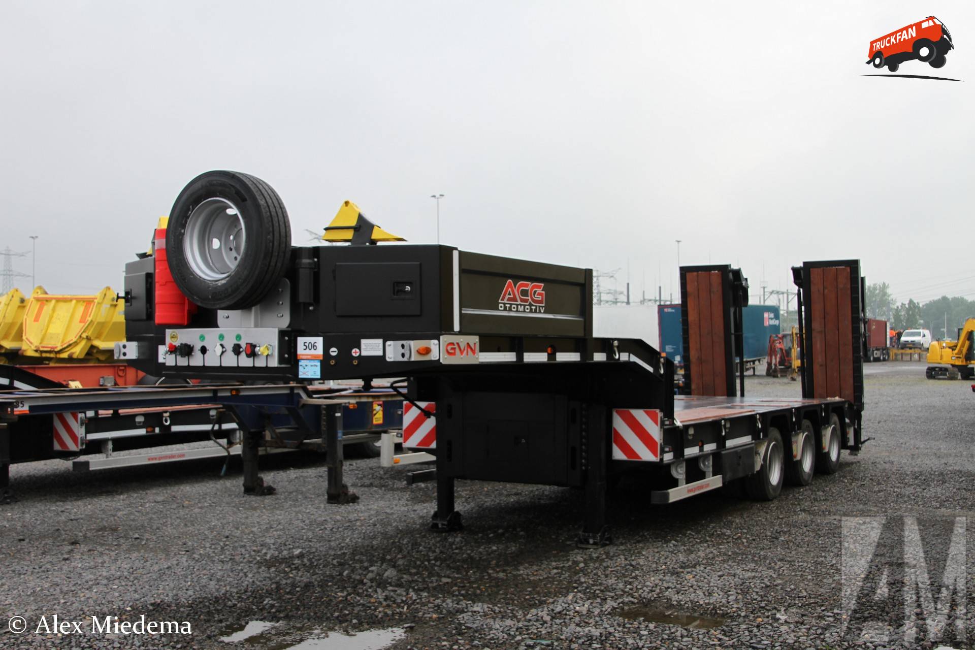 GVN trailer bij Benelux veiling Ritchie Bros