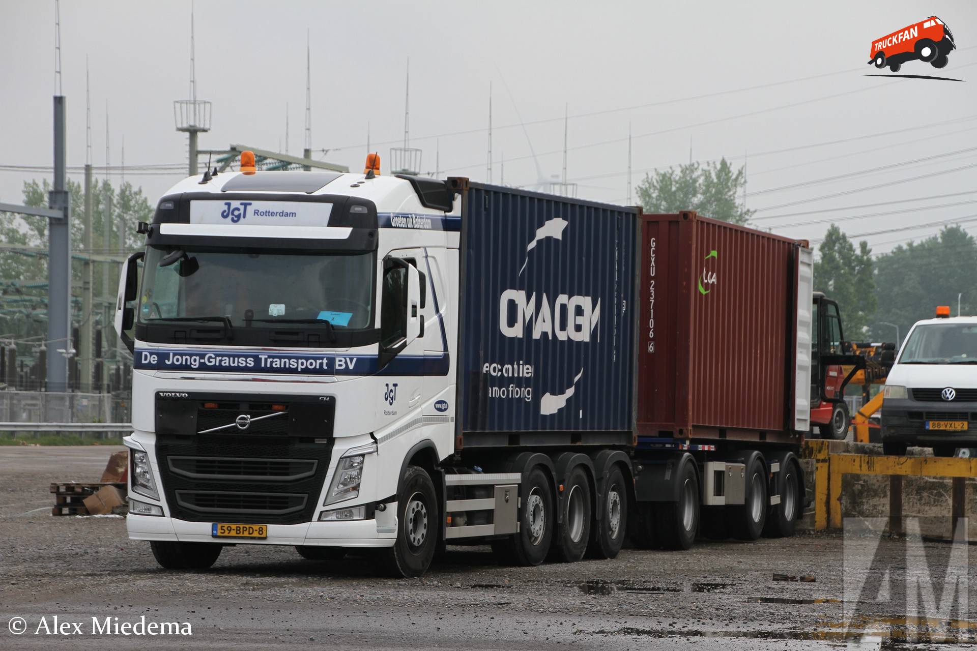 De Jong-Grauss Transport Volvo FH 4th Gen Truck