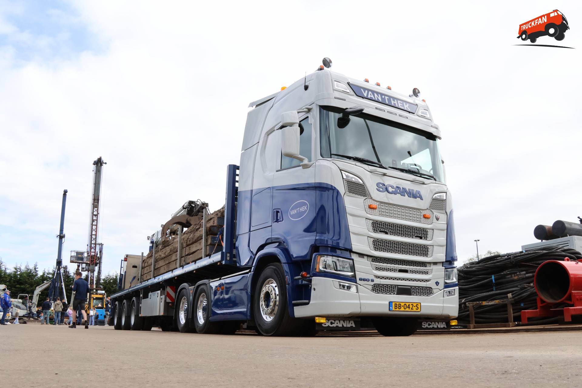 Scania 660S Truck van 't Hek Open Dag