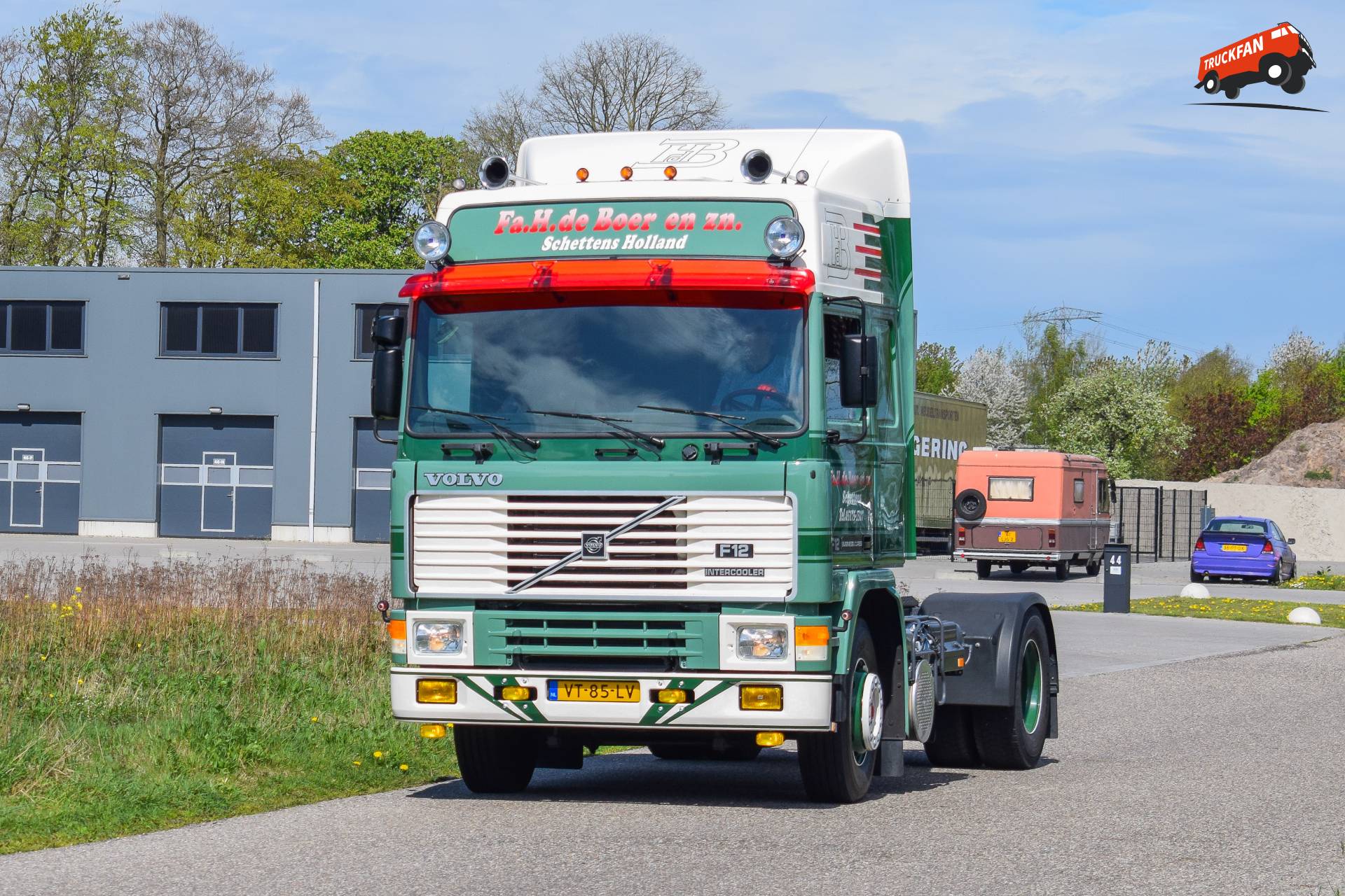 Volvo F12 Intercooler Klaas De Boer Schettens