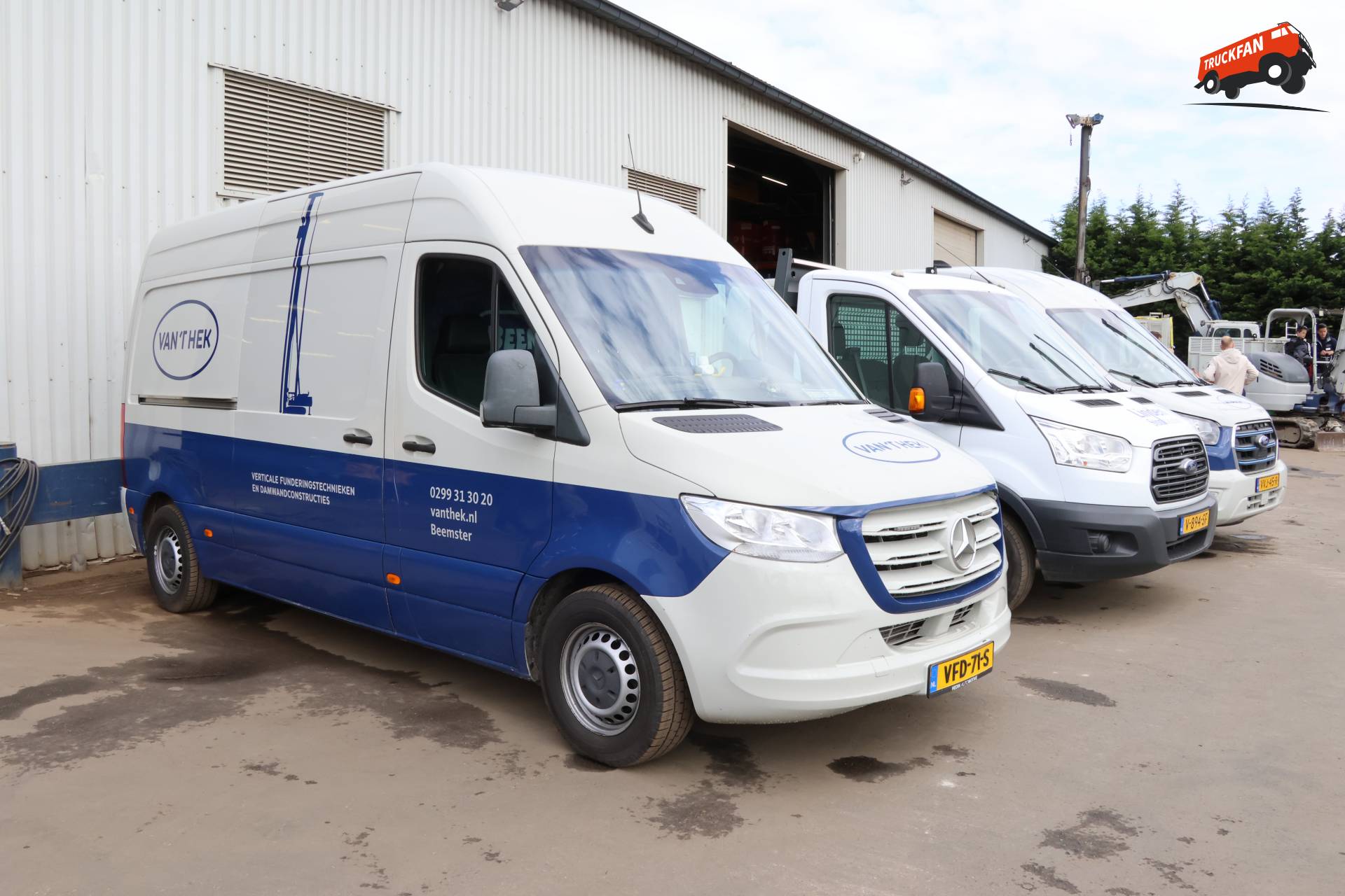 Mercedes-Benz Sprinter van 't Hek