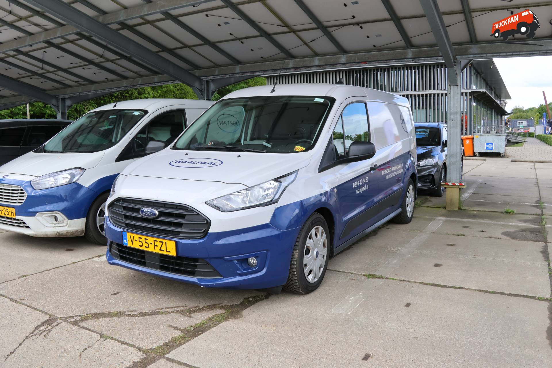 Ford Transit Connect van van 't Hek