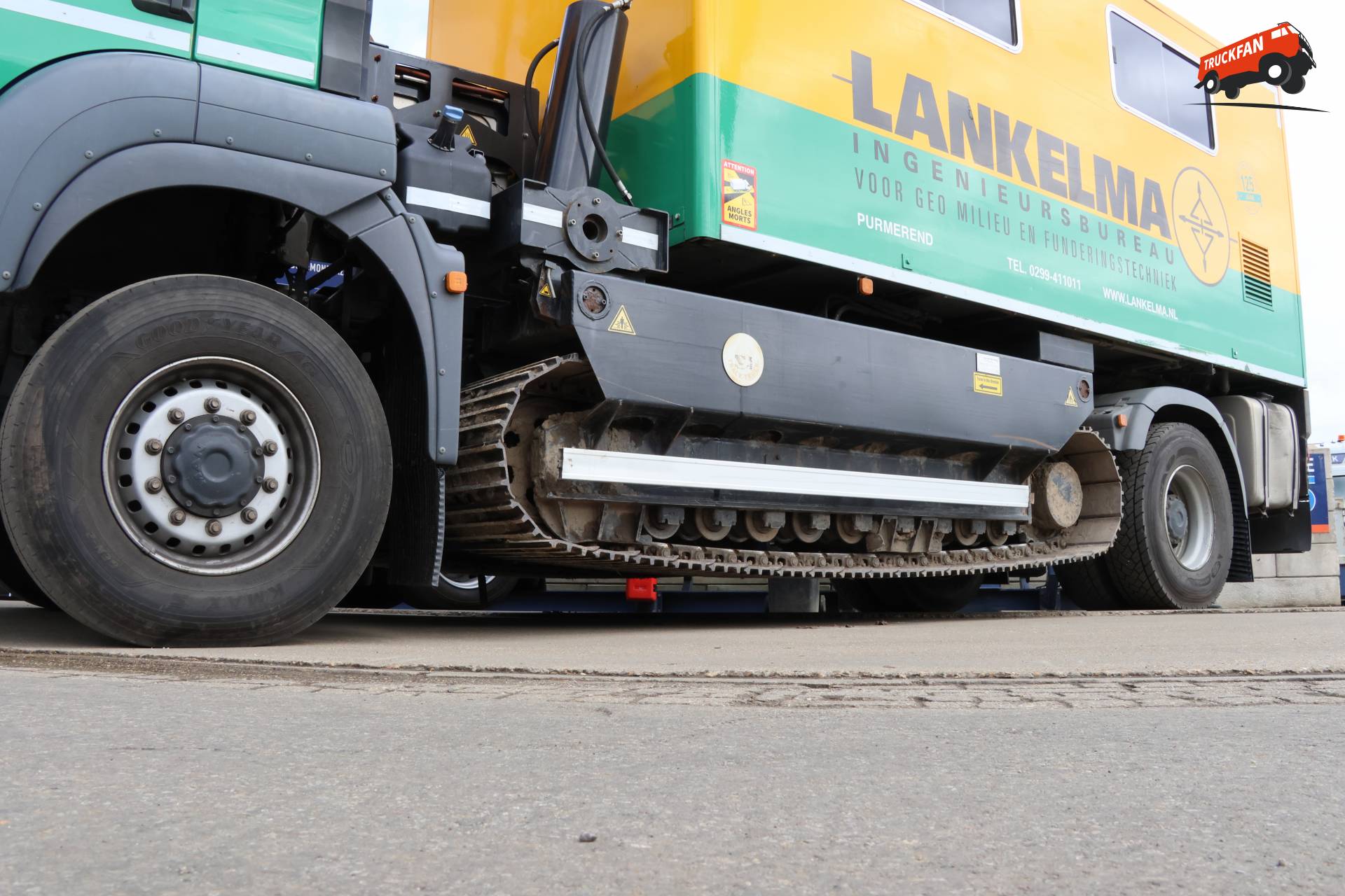 MAN TGS sondeerwagen bij Open dag van 't Hek