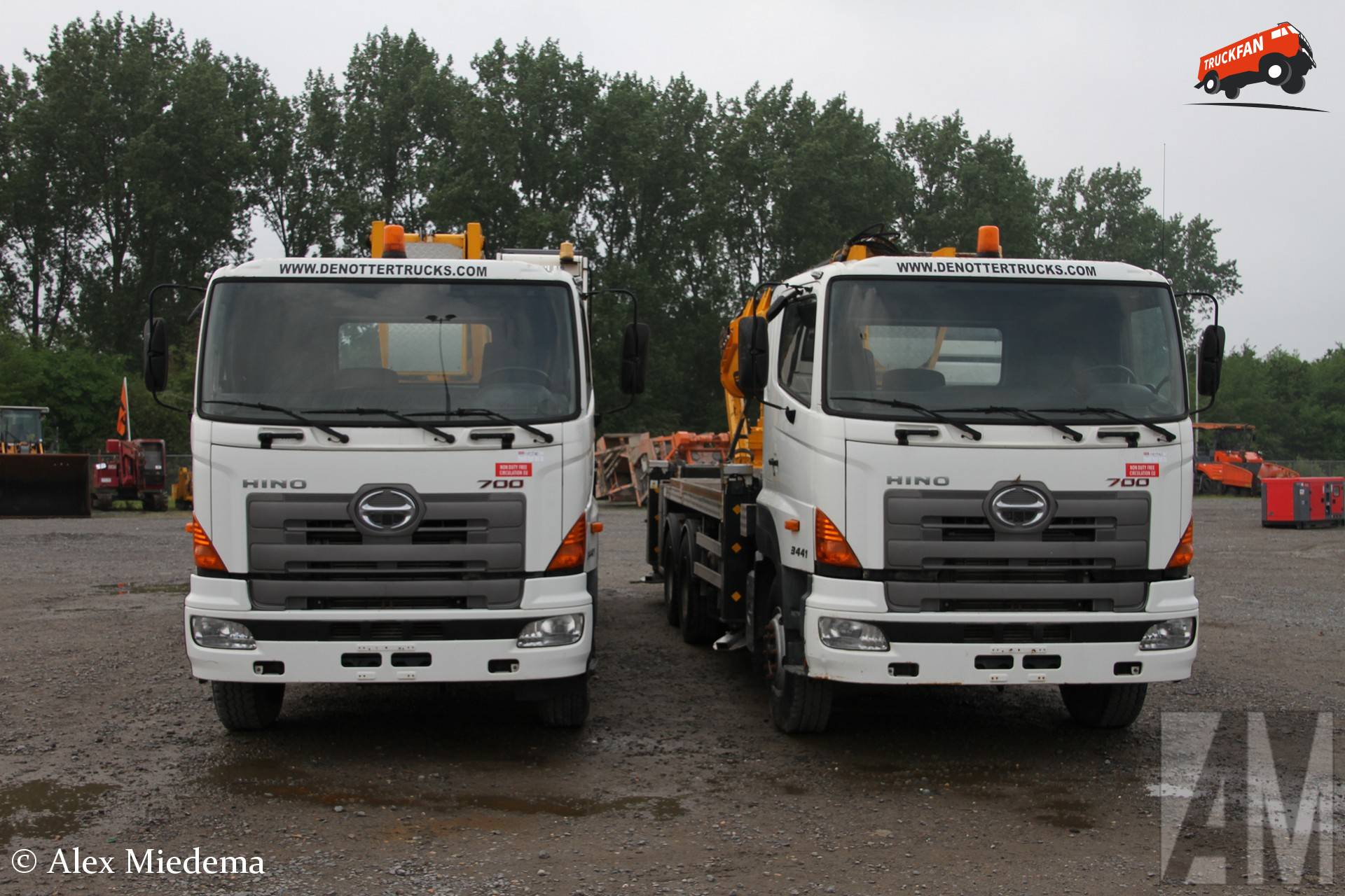Uzmanlar Platform hoogwerker op Hino 700