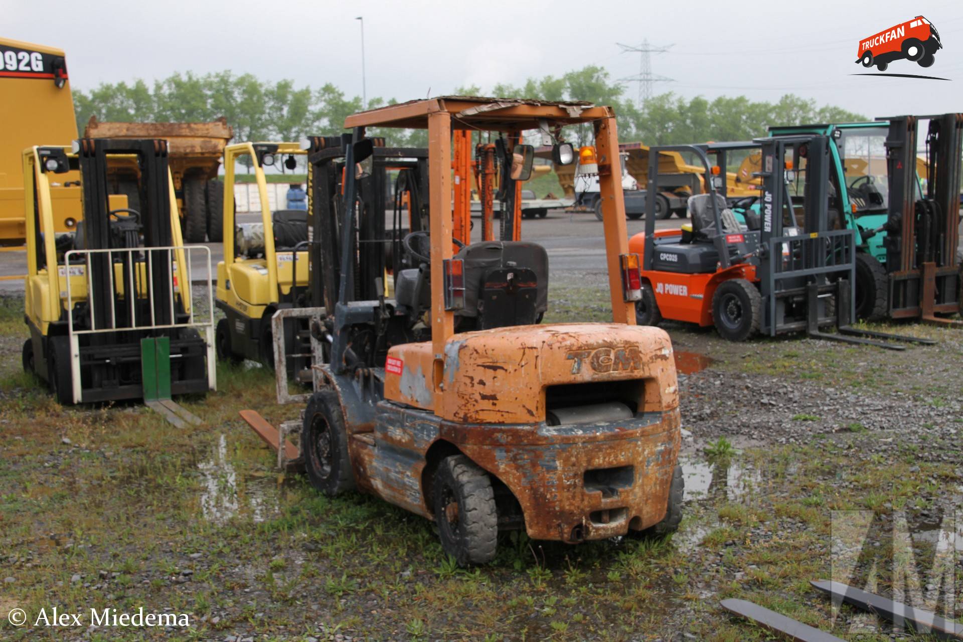 Heftruck TCM op locatie Moerdijk 4 mei 2026