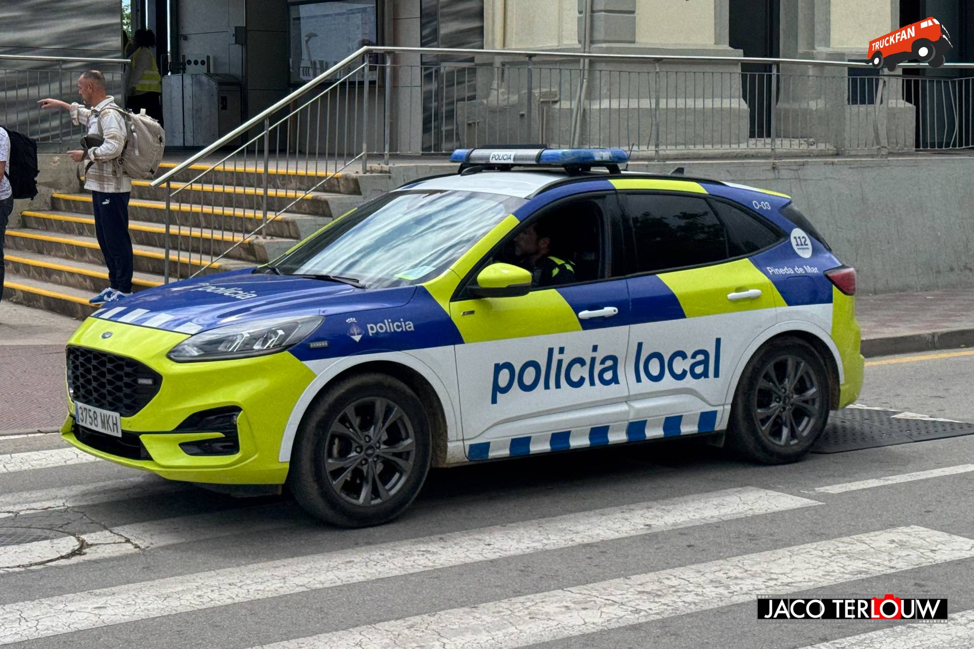 Ford Kuga van de Policia Local in Pineda de Mar