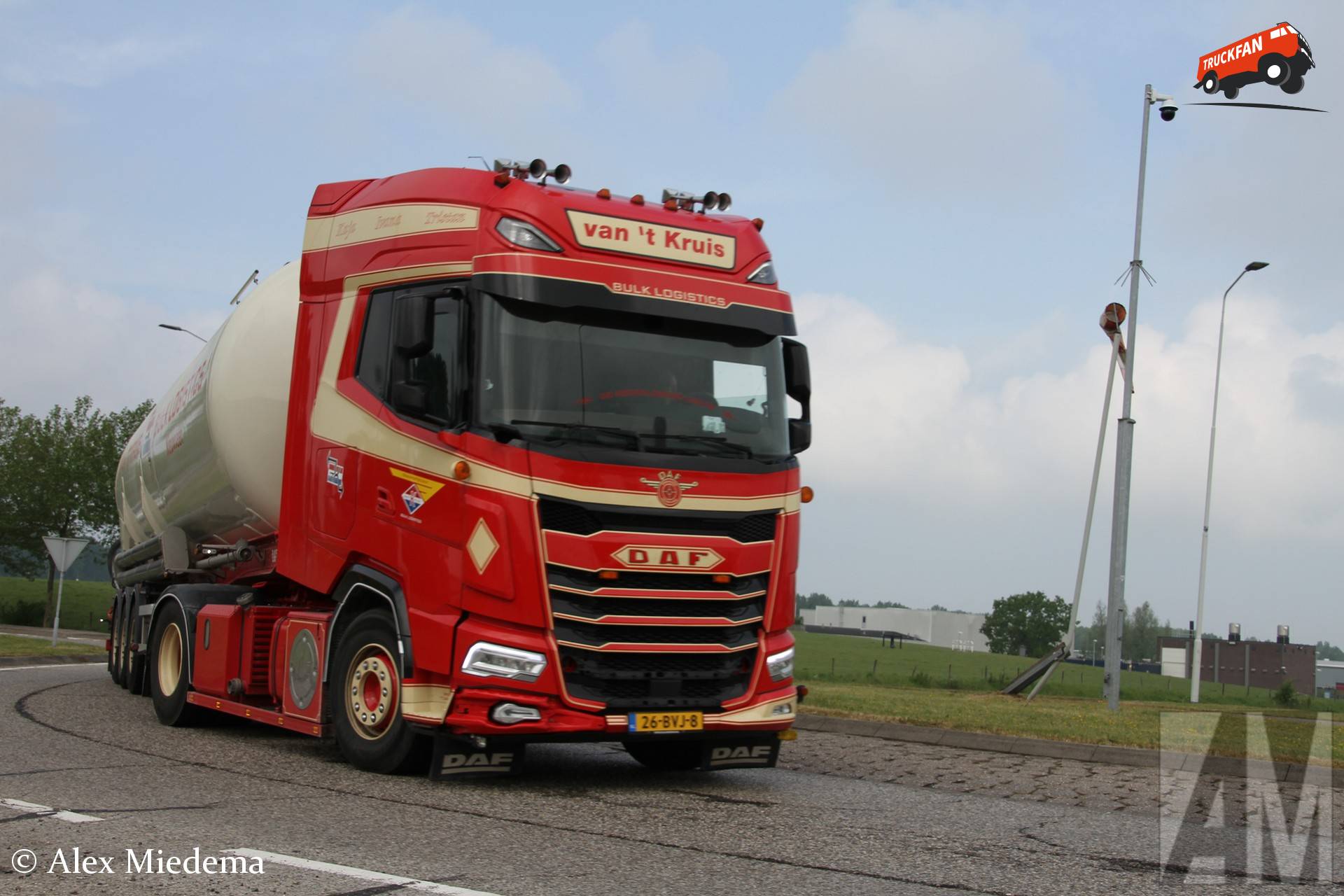 Vrachtwagen DAF XG+ van Jac. van 't Kruis en Zonen B.V.
