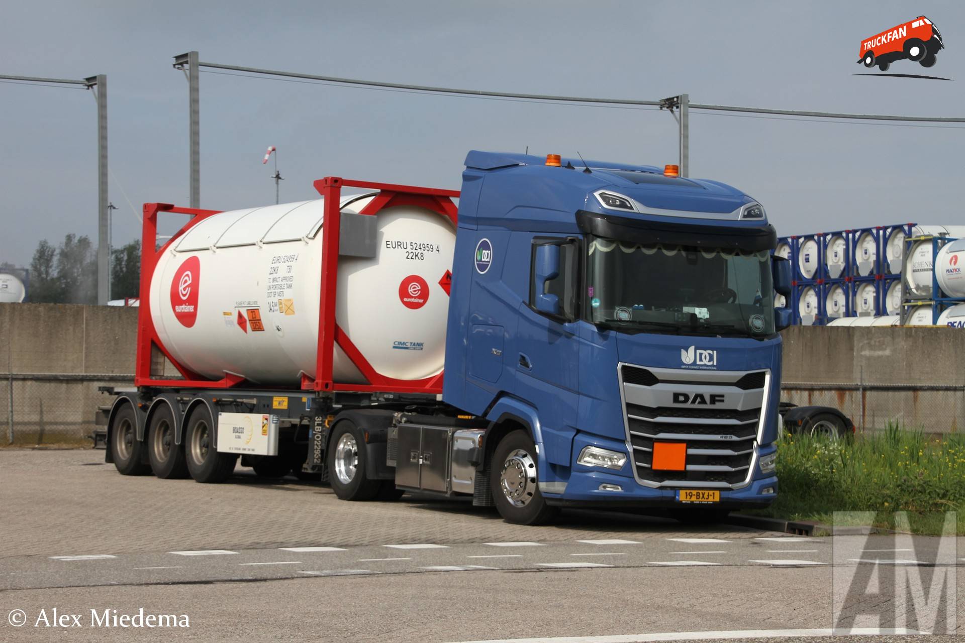 DAF XG truck in Moerdijk