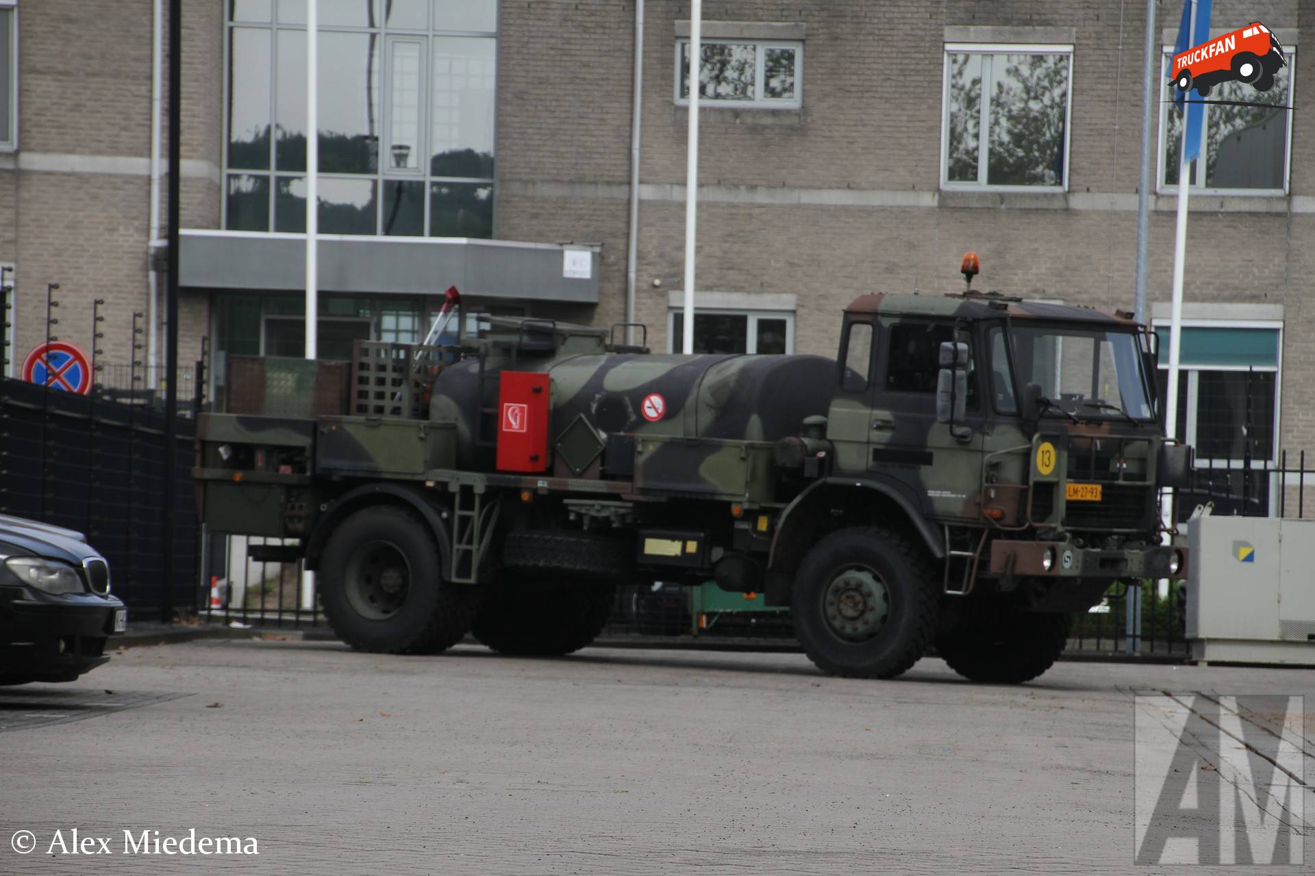 DAF YF 5442 brandstoftanker bij Moerdijk