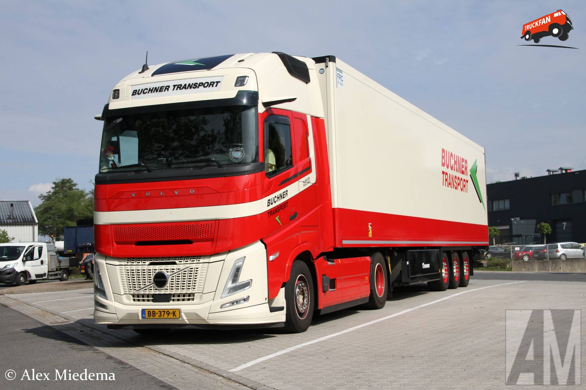 Volvo FH Aero truck van Buchner Transport