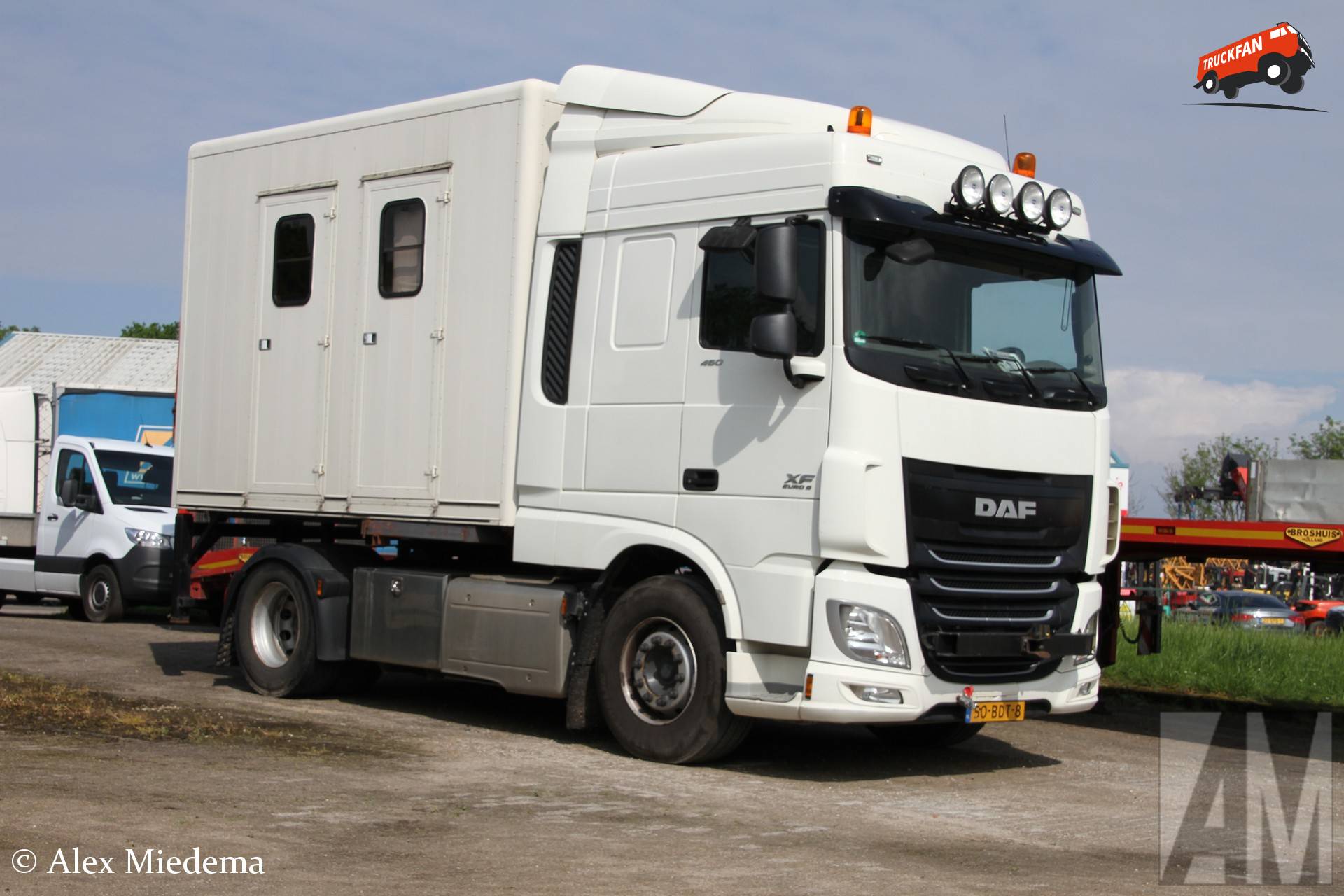 DAF XF Euro 6 trekker in Klundert