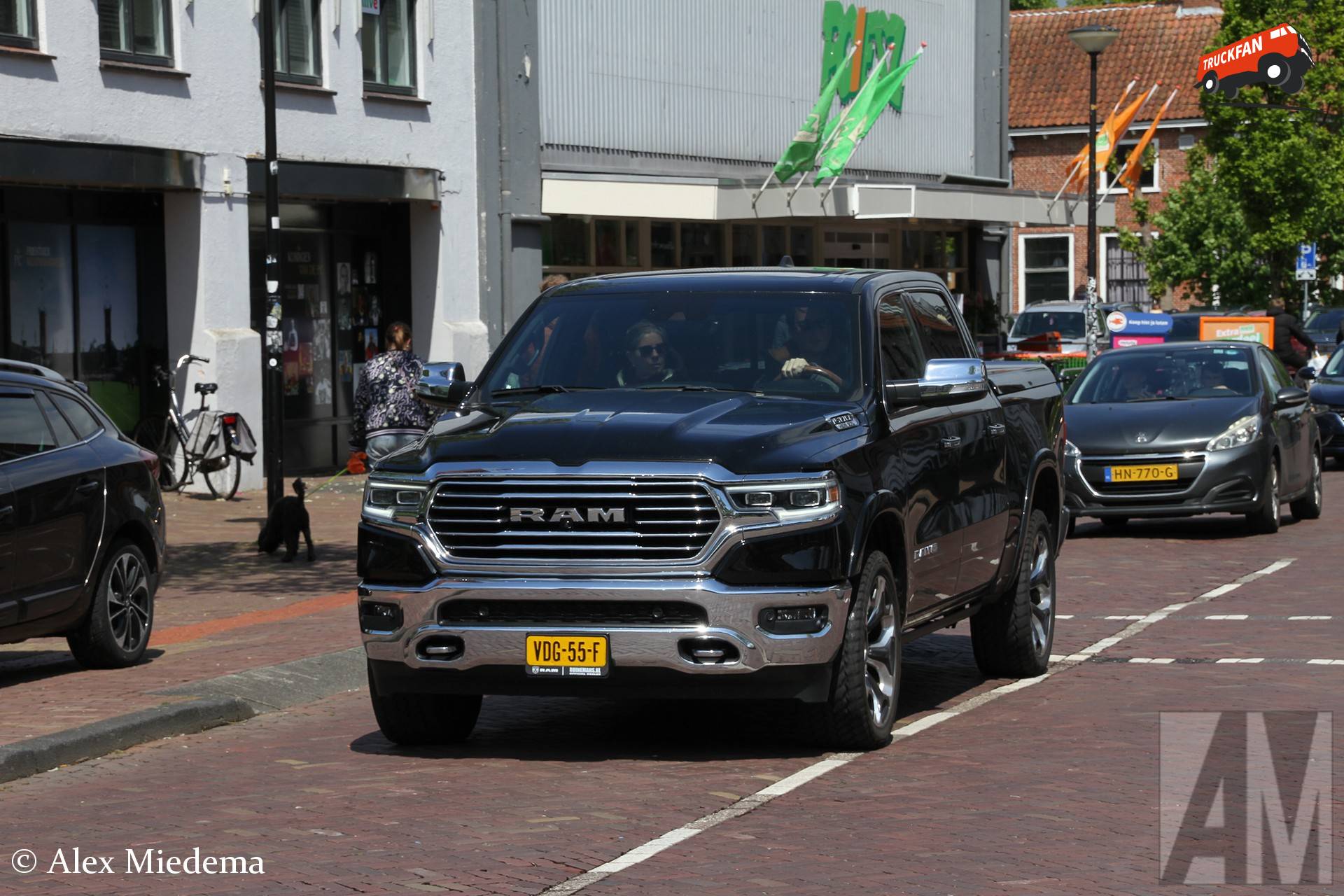 Ram 1500 pick-up truck in Franeker