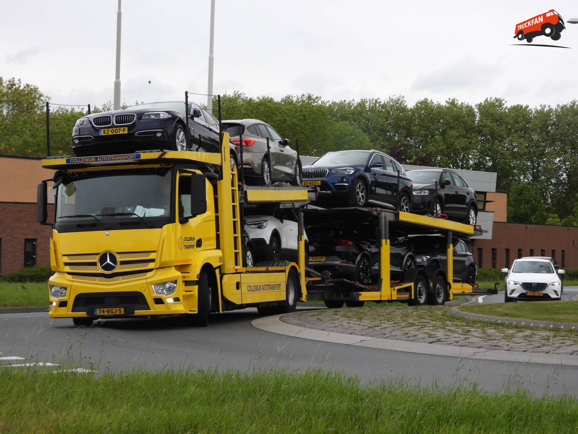 Mercedes-Benz Actros 1939 4x2 bij Lopikerplein Schoonhoven