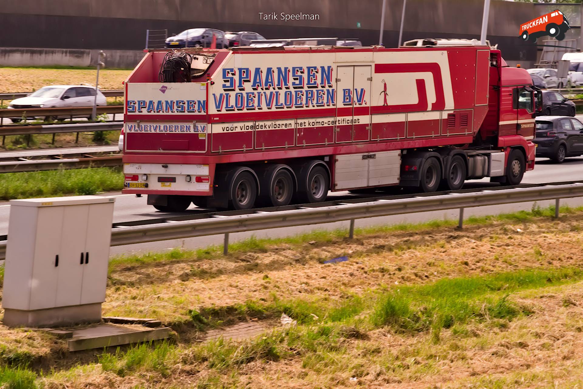 MAN TGS 2nd gen truck on A16