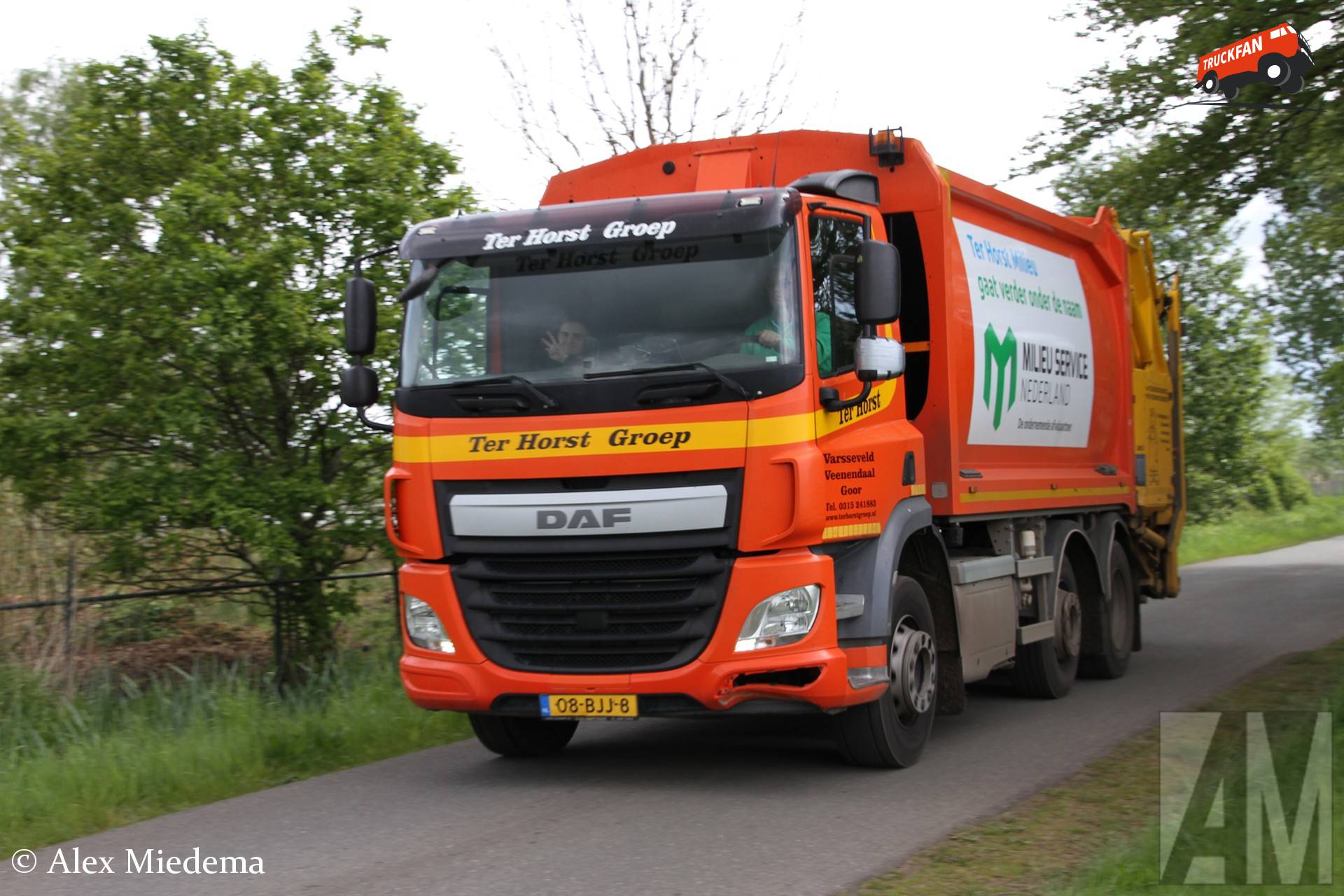 DAF CF Euro 6 vrachtwagen Ter Horst Groep