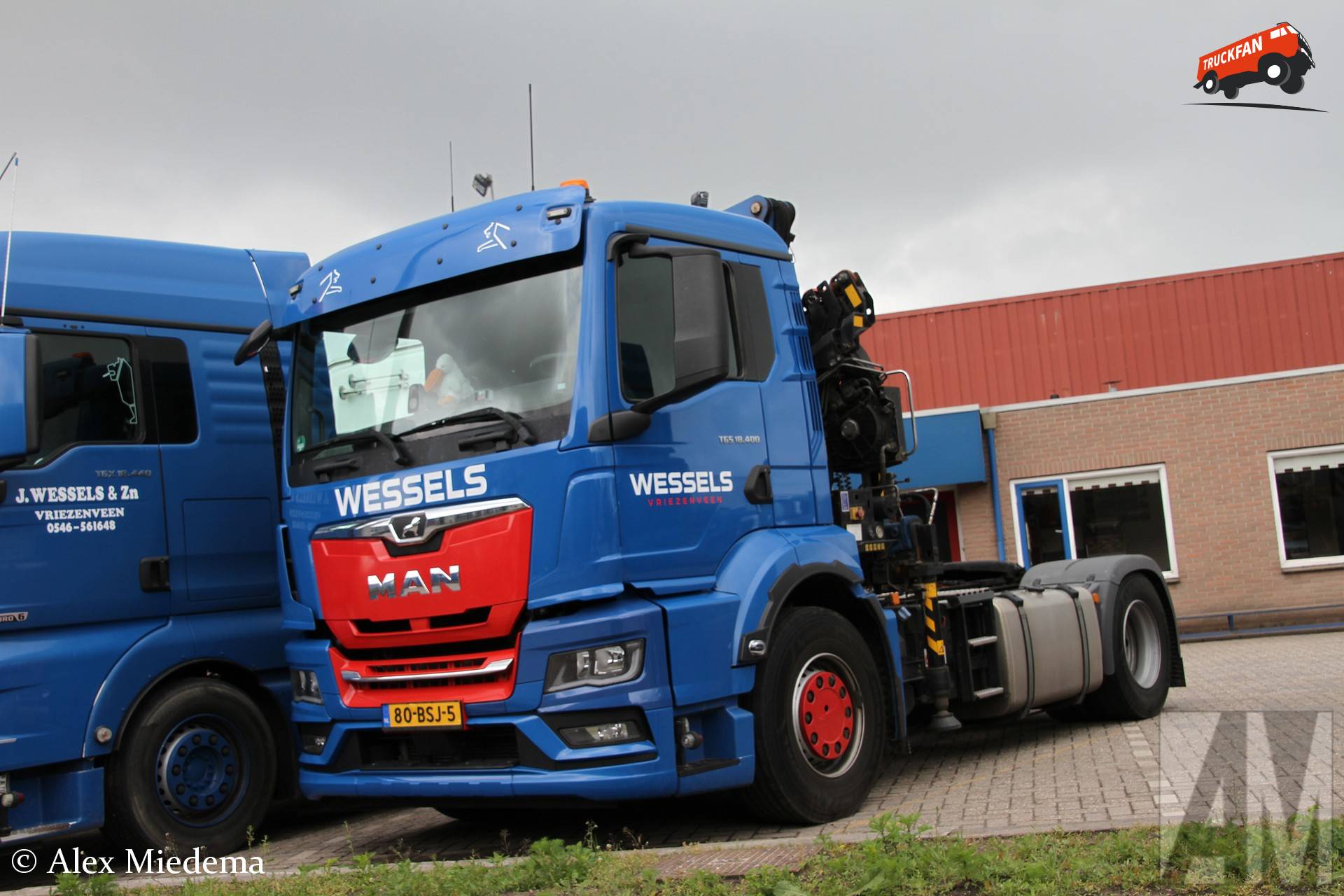 MAN TGS 18.400 truck at Wessels Vriezenveen