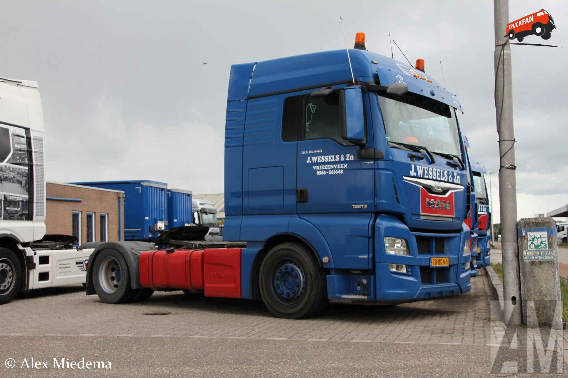 MAN TGX 18.440 vrachtwagen bij Wessels Vriezenveen