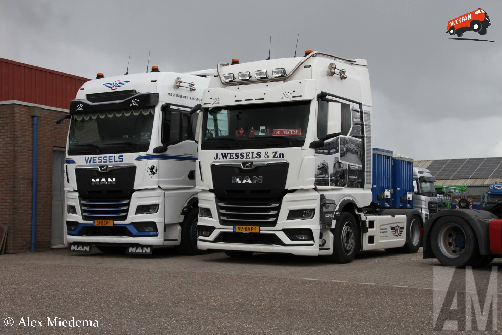 MAN TGX duo van Wessels Vriezenveen